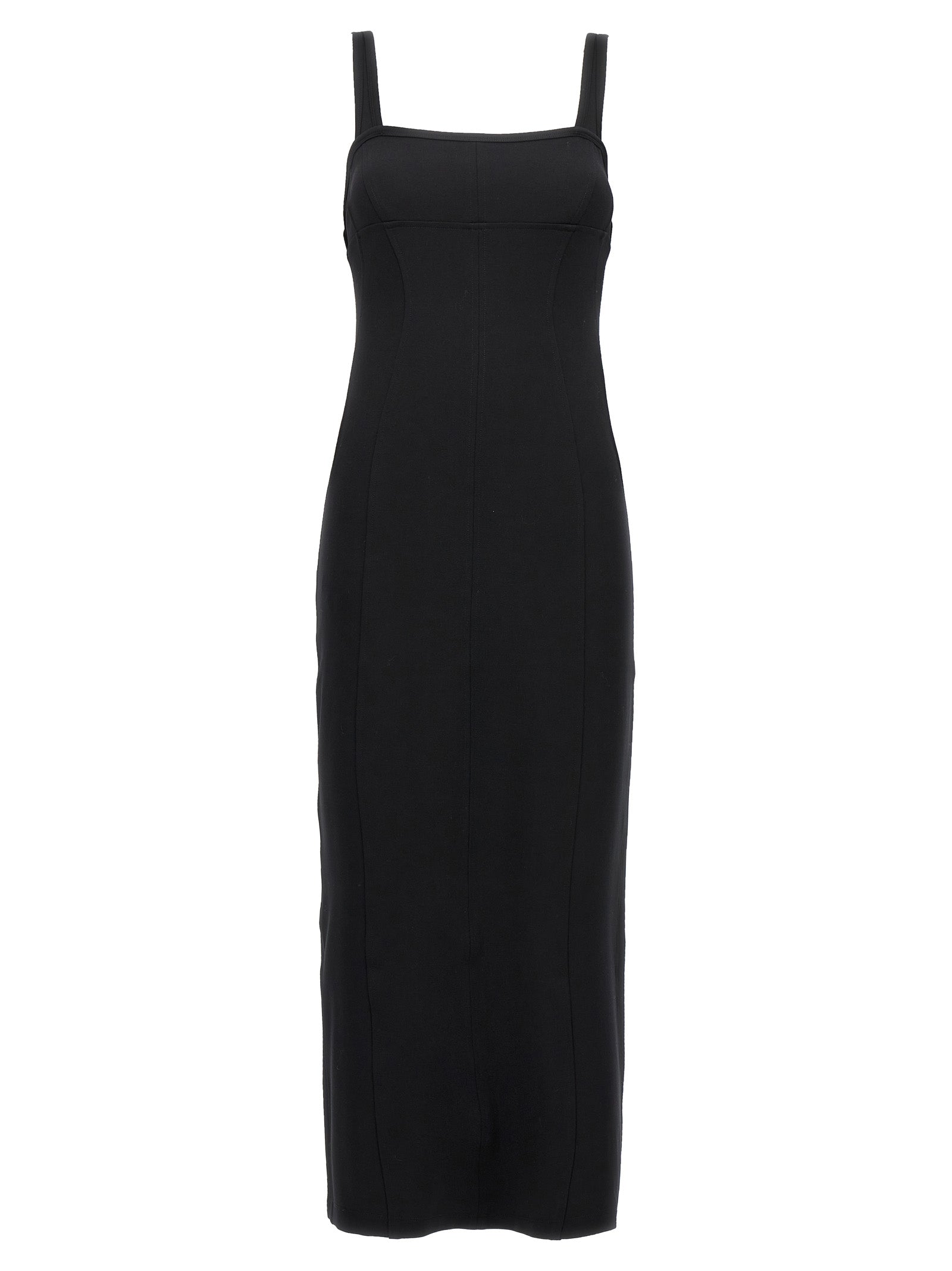 Helmut Lang Stretch Midi Dress