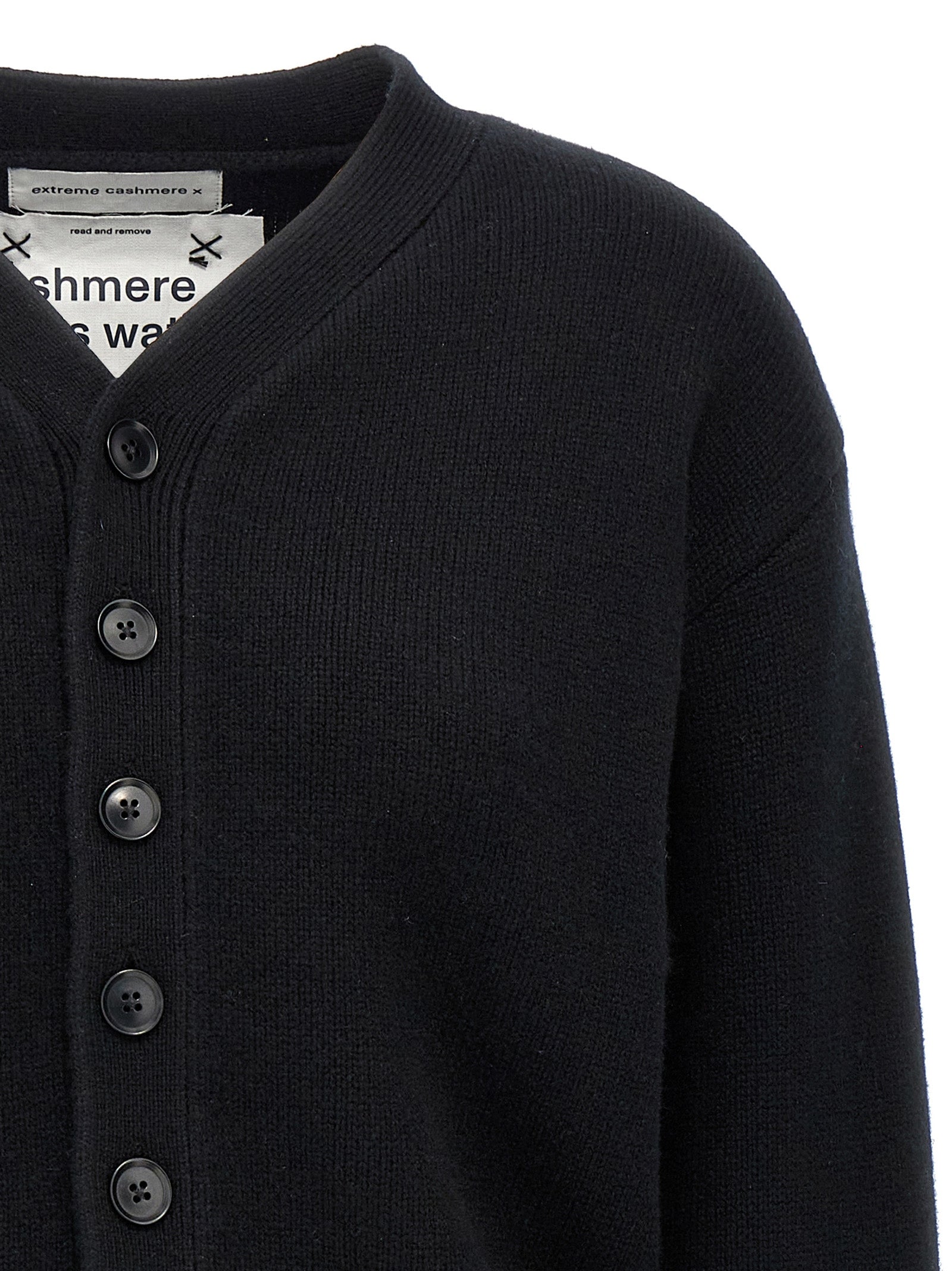 Extreme Cashmere 'N°309 Clover Raven' Cardigan