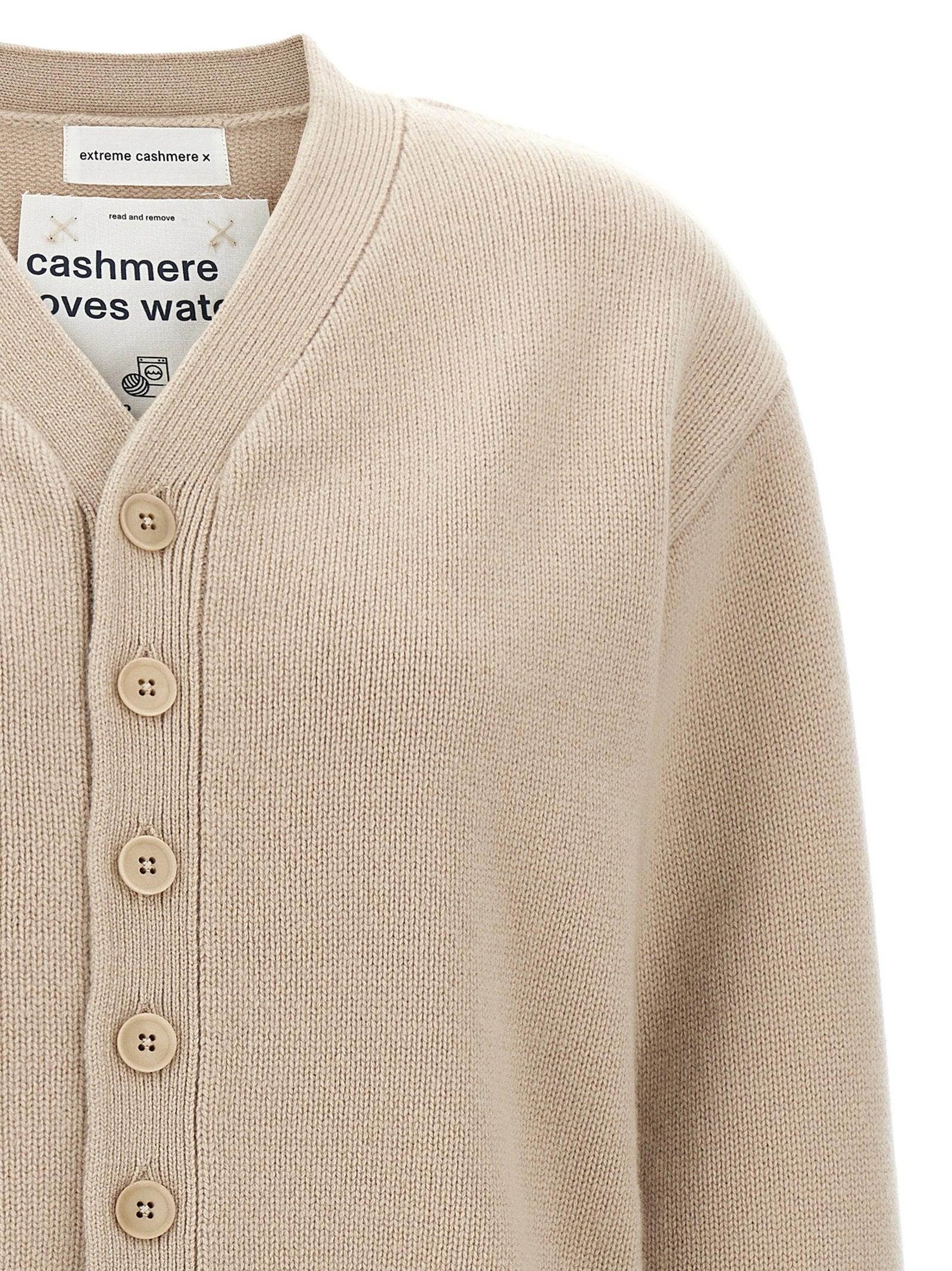 Extreme Cashmere 'N°309 Clover Eggshell' Cardigan