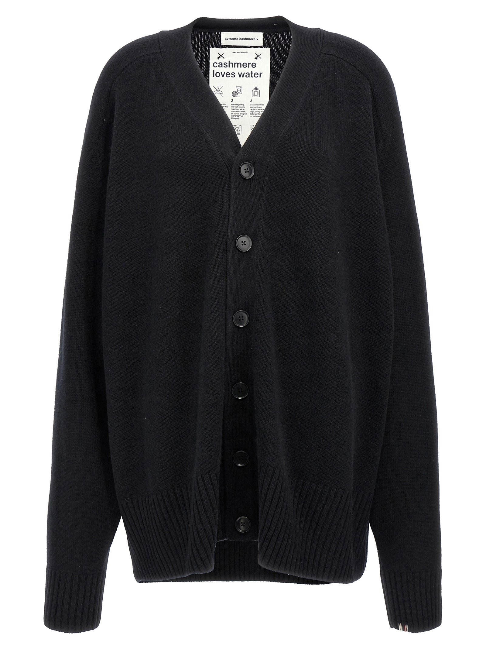 Extreme Cashmere 'N°378 Taurus Raven' Cardigan