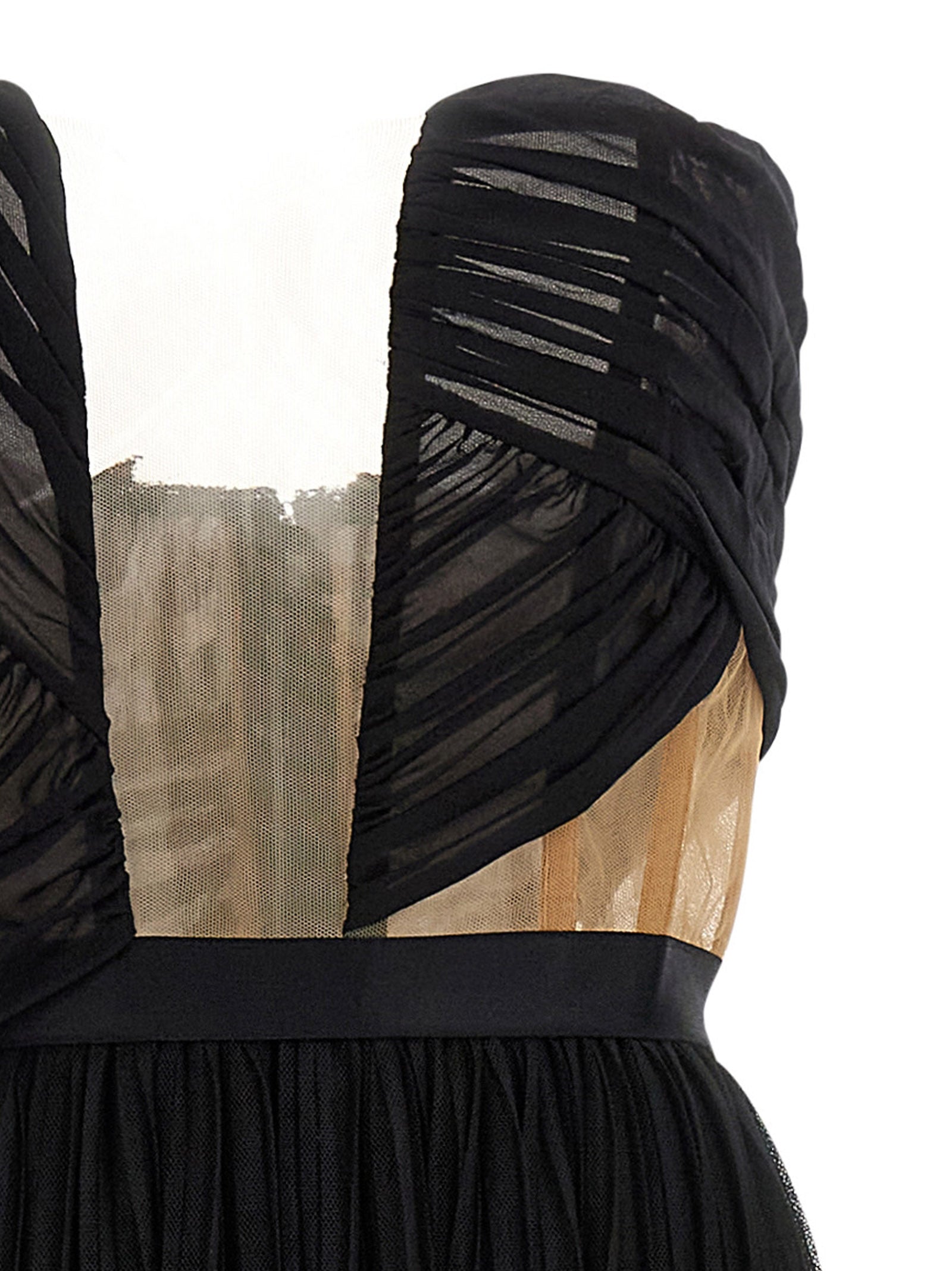 Nensi Dojaka 'Corsetto Draped Gown' Dress