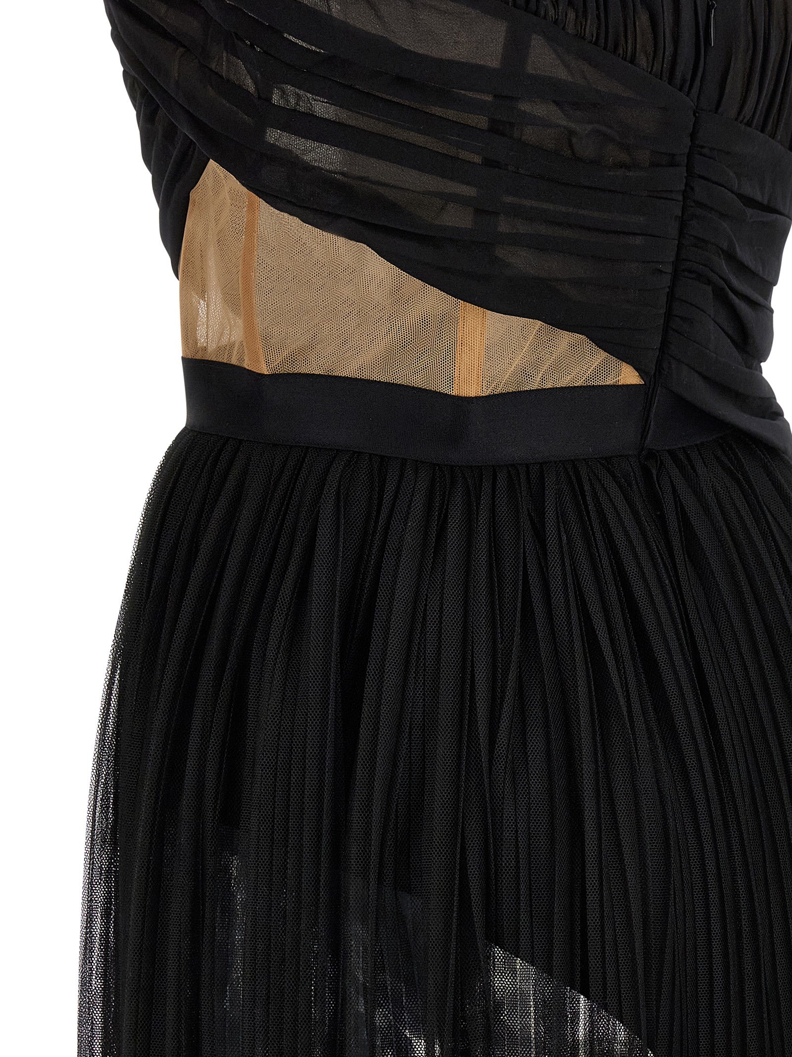 Nensi Dojaka 'Corsetto Draped Gown' Dress