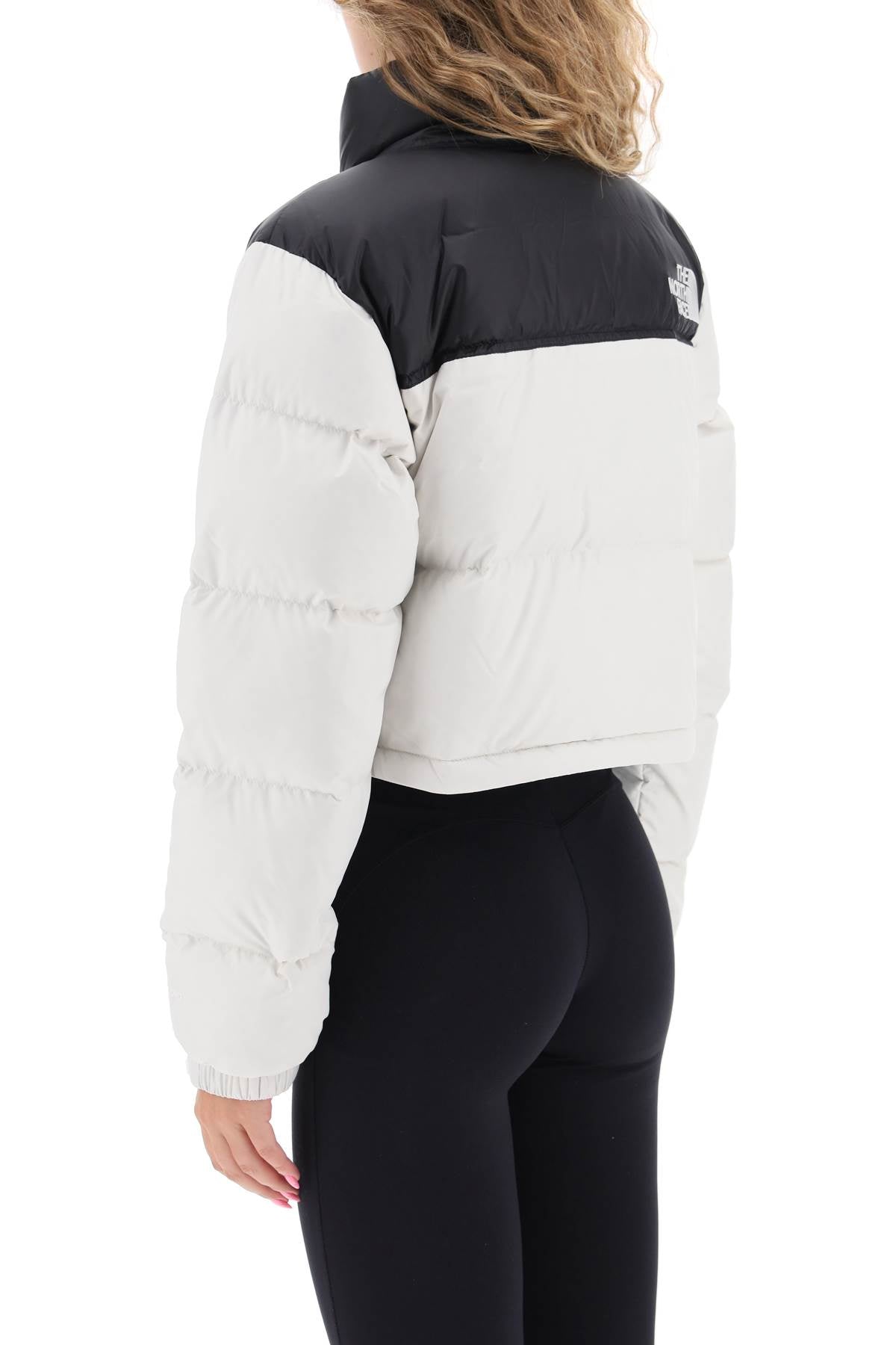 The North Face 'Nuptse' Cropped Down Jacket