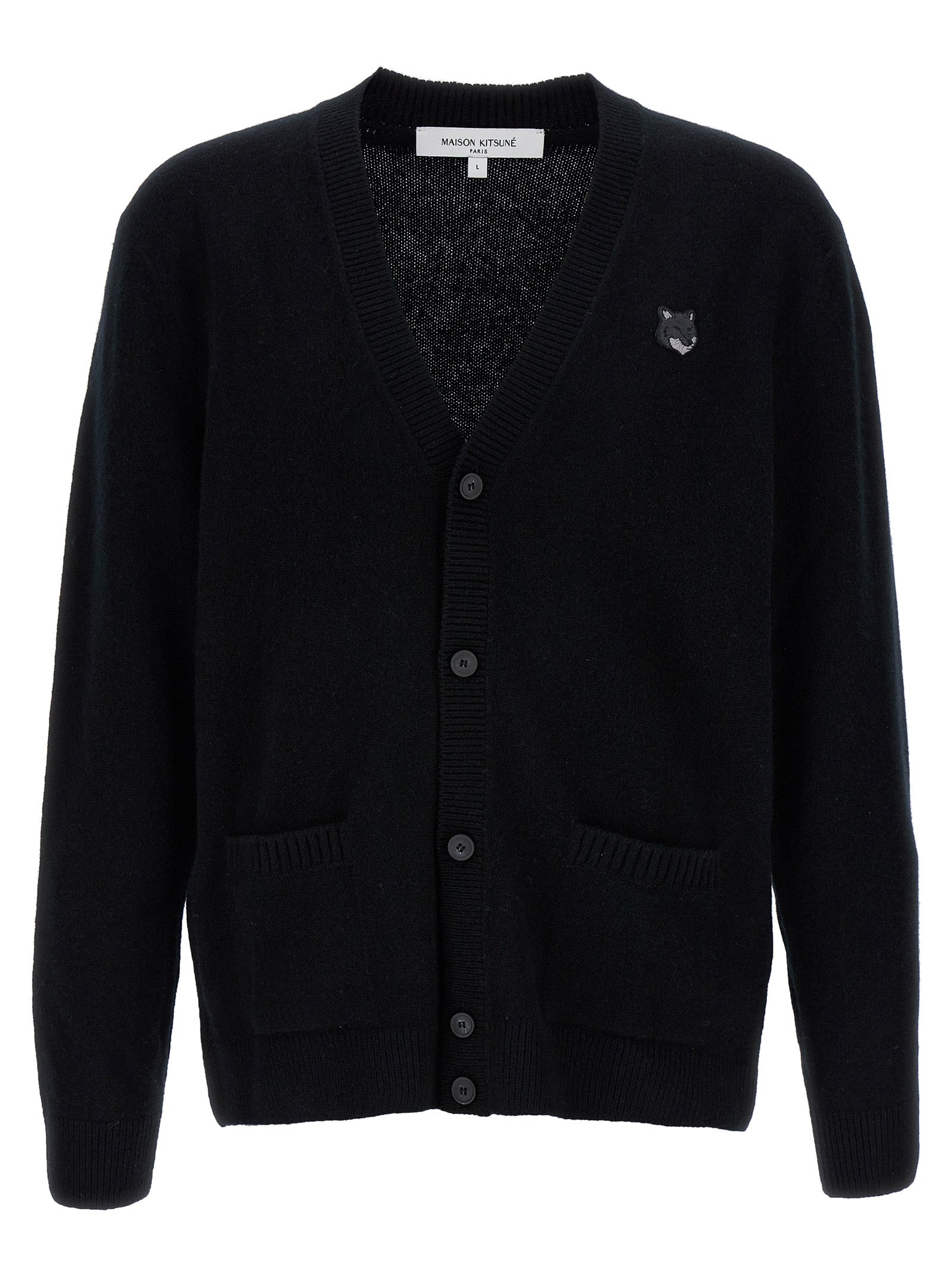 Maison Kitsune 'Bold Fox Head' Cardigan