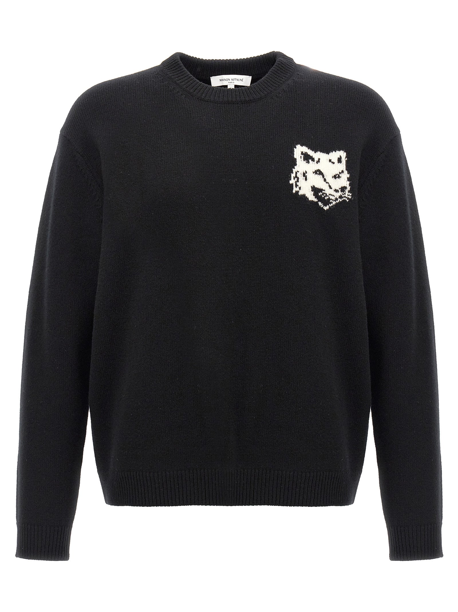 Maison Kitsune 'Fox Head' Sweater