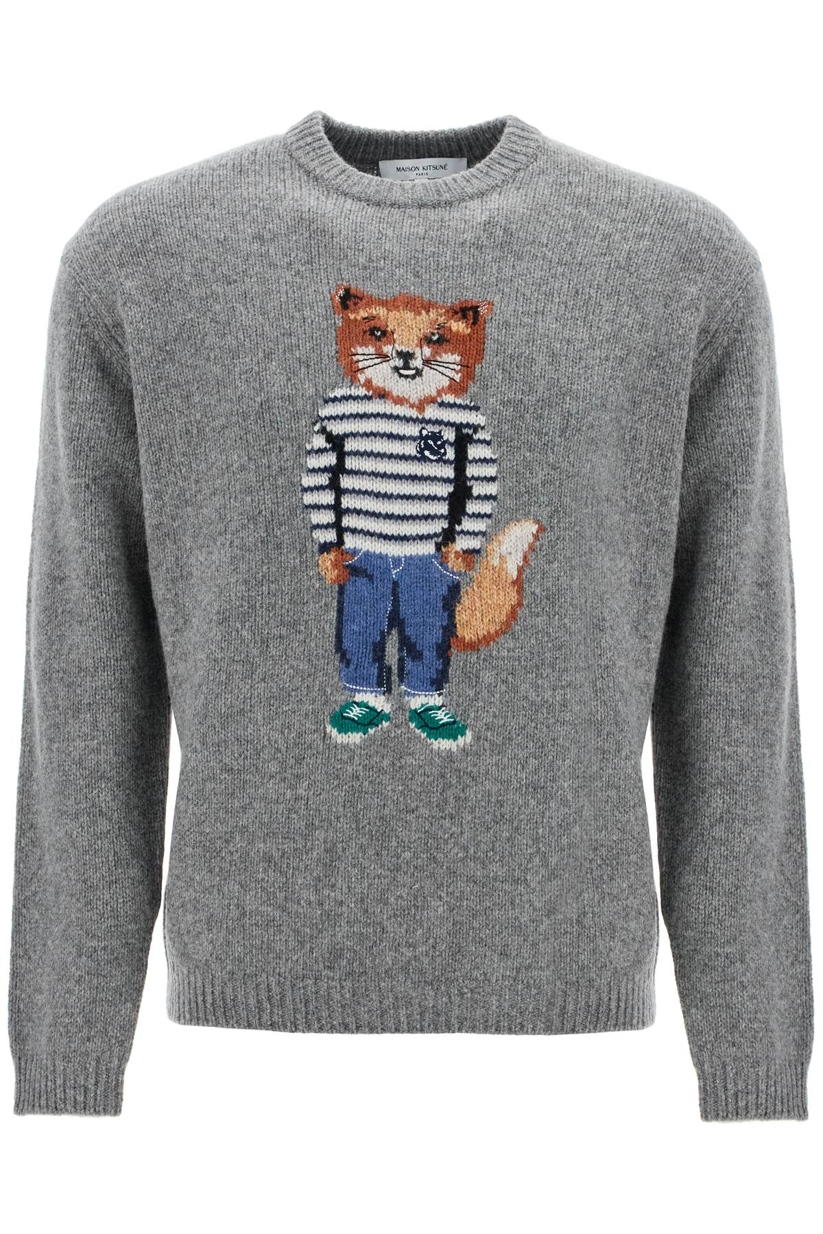 Maison Kitsune Sweater In Wool