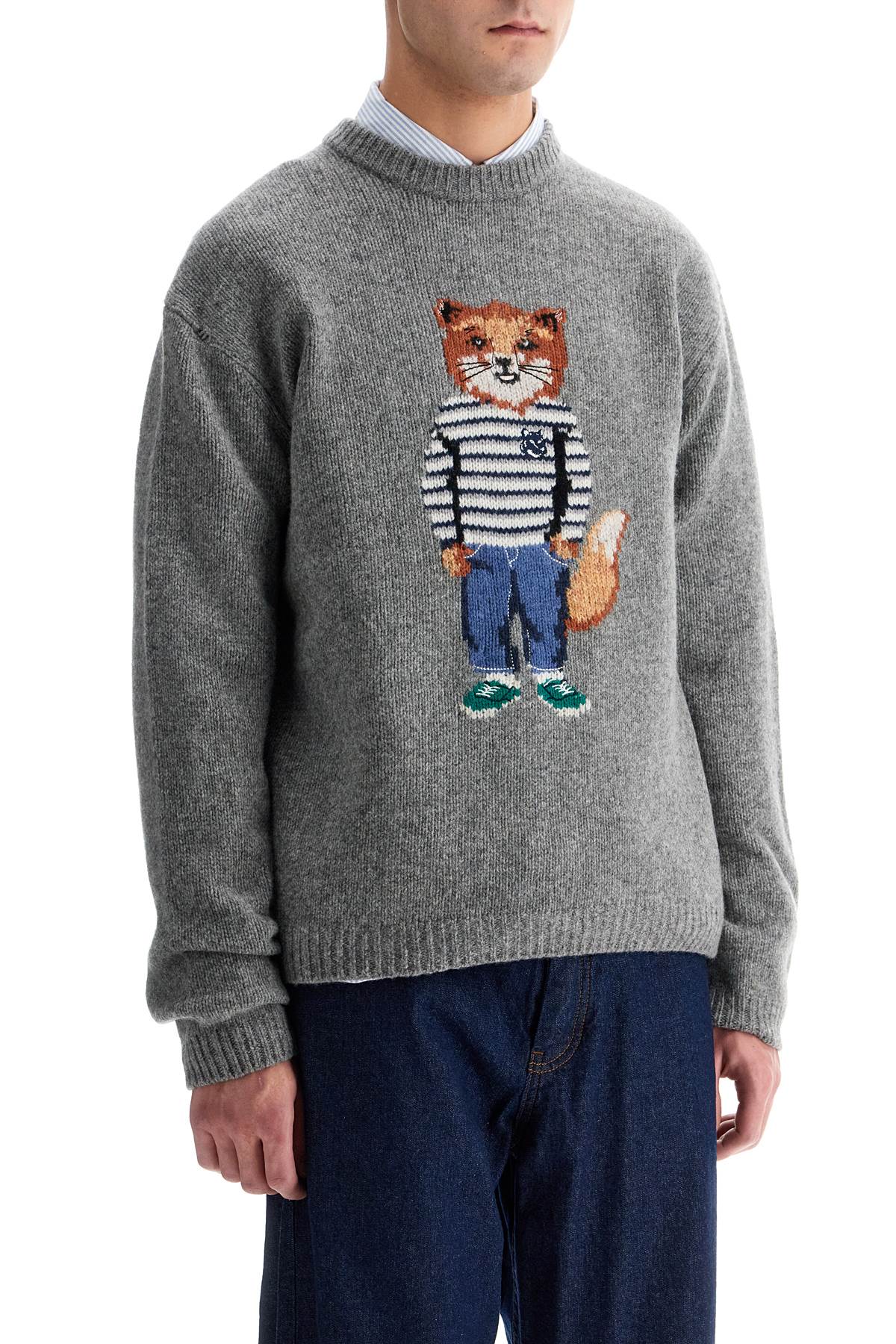 Maison Kitsune Sweater In Wool