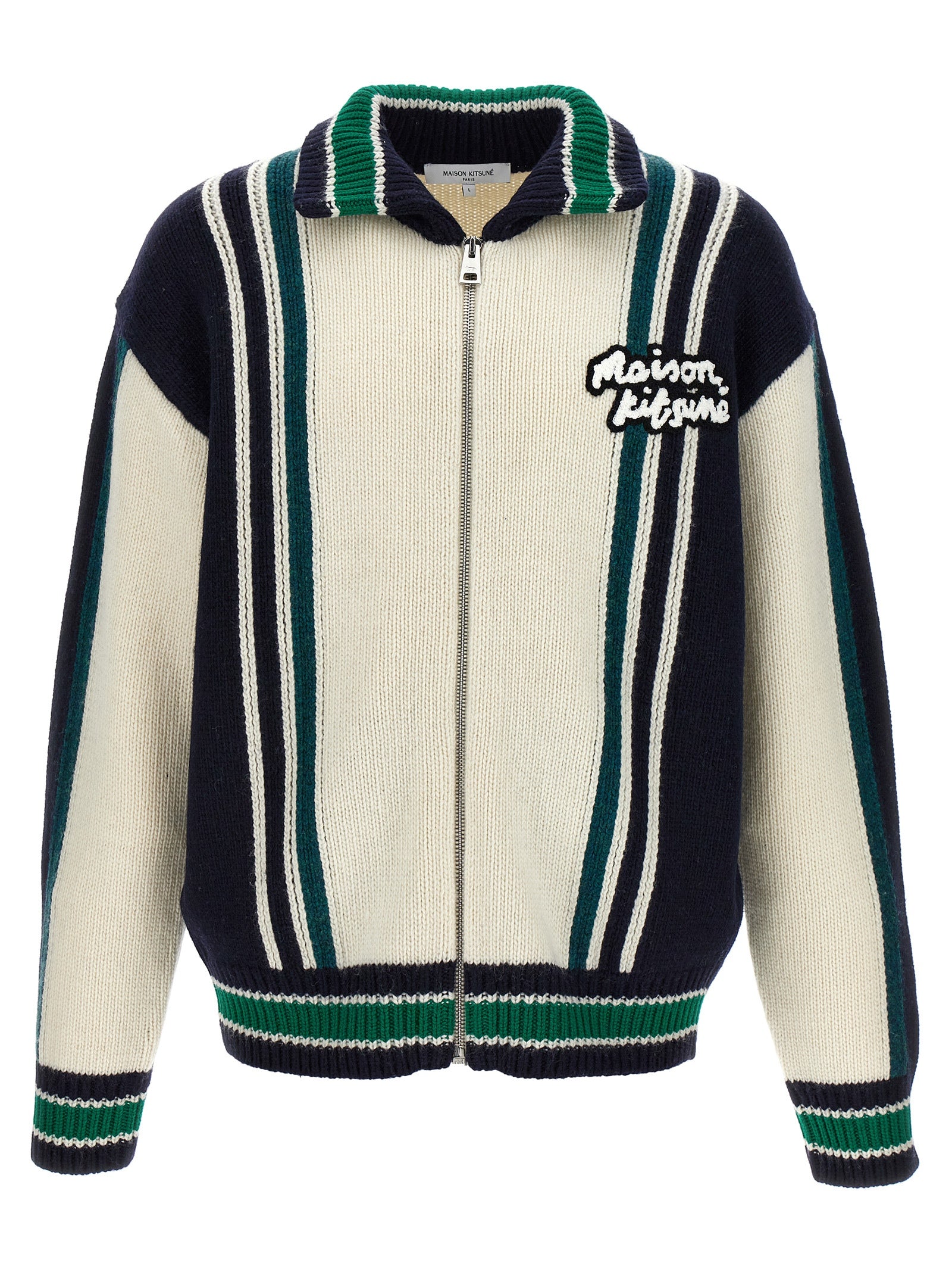 Maison Kitsune 'College' Cardigan