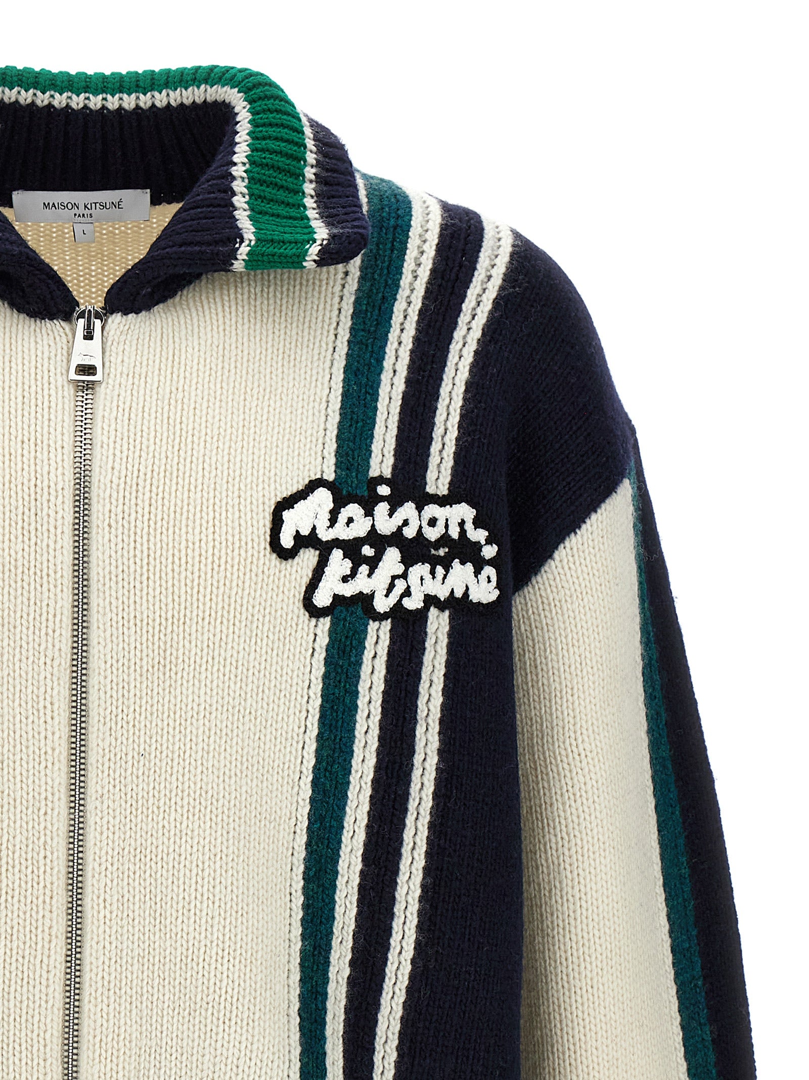 Maison Kitsune 'College' Cardigan