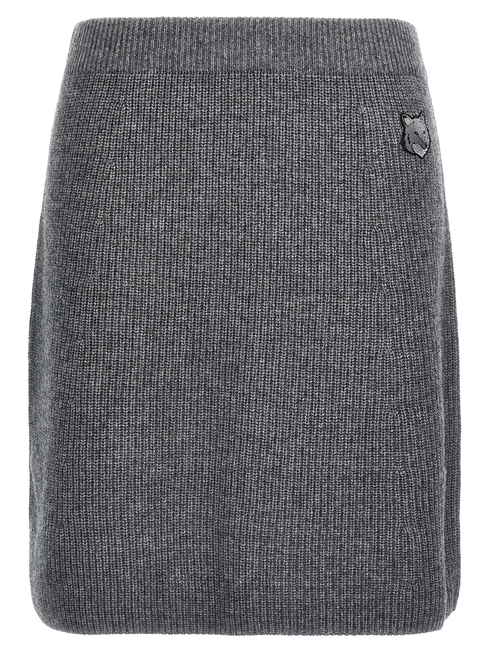 Maison Kitsune 'Bold Fox Head' Skirt