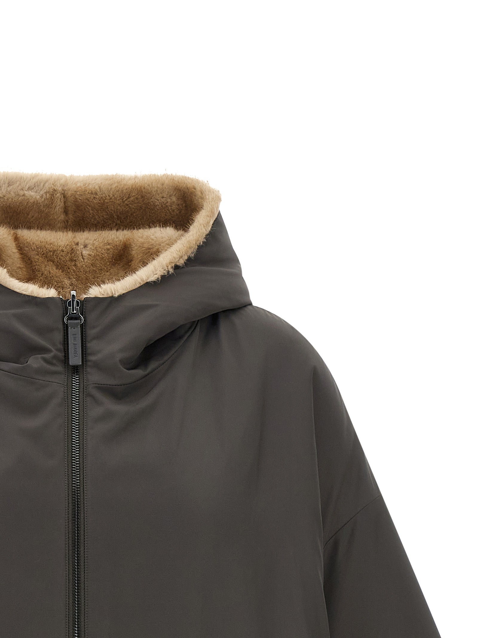 Lou Andrea Reversible Cape With Hood