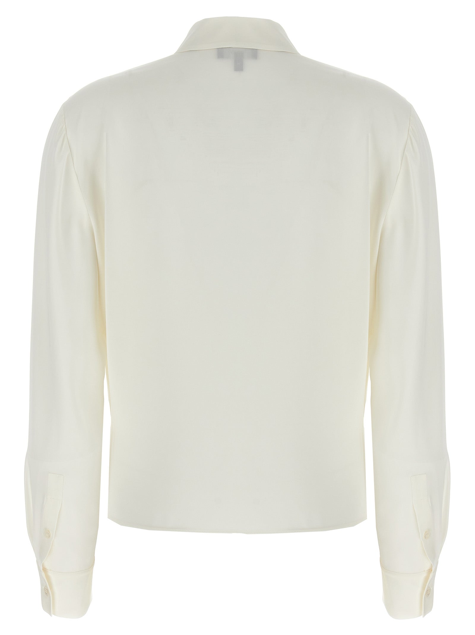 Theory 'Pk Label Wrap' Blouse