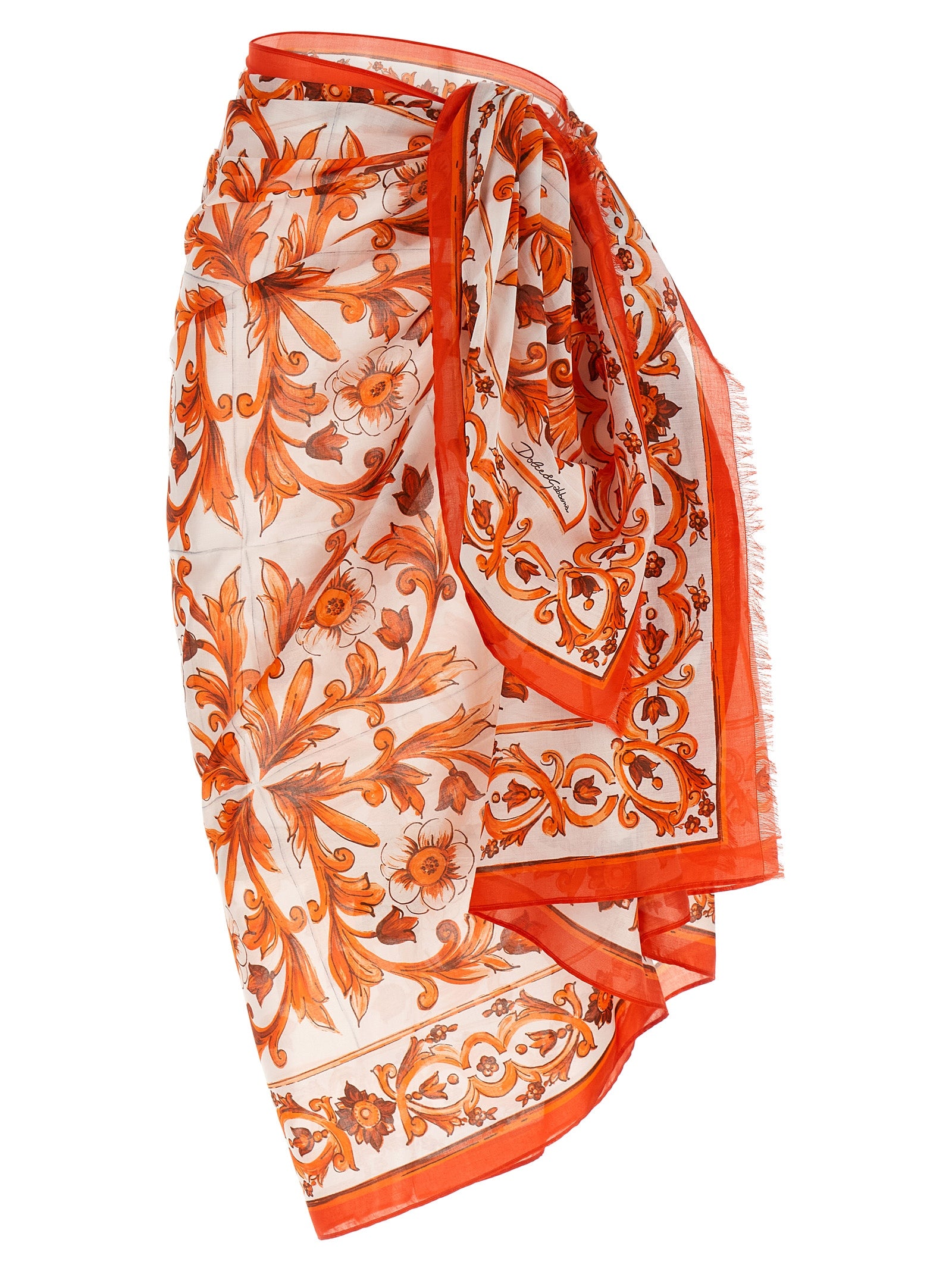 Dolce & Gabbana 'Maiolica' Sarong Skirt