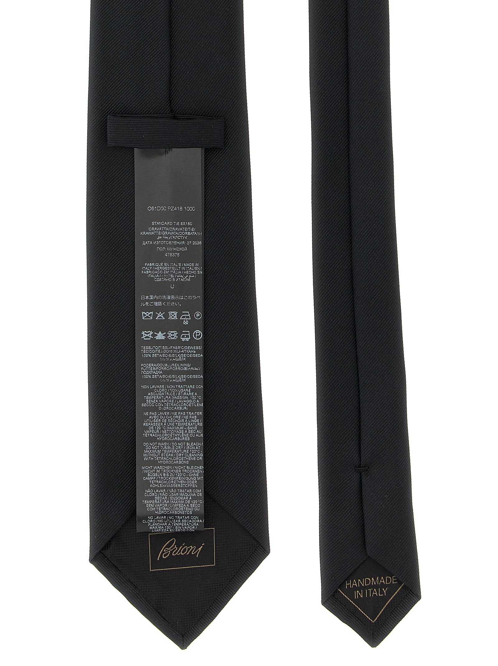 Brioni Silk Twill Tie
