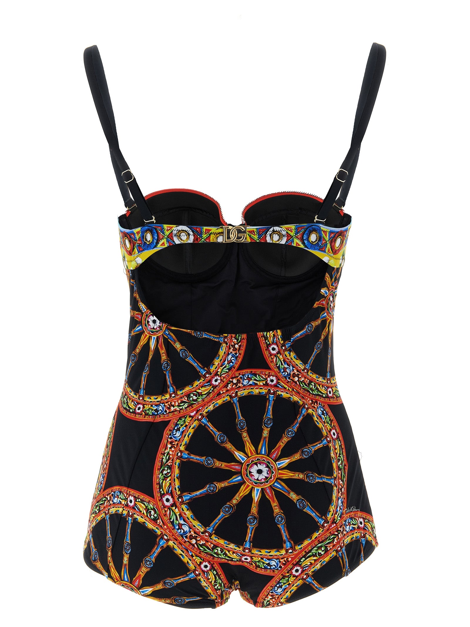 Dolce & Gabbana 'Carretto' One-Piece Swimsuit