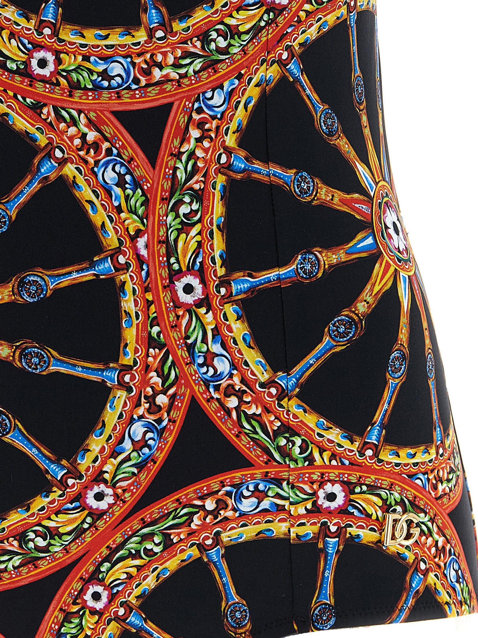 Dolce & Gabbana 'Carretto' One-Piece Swimsuit