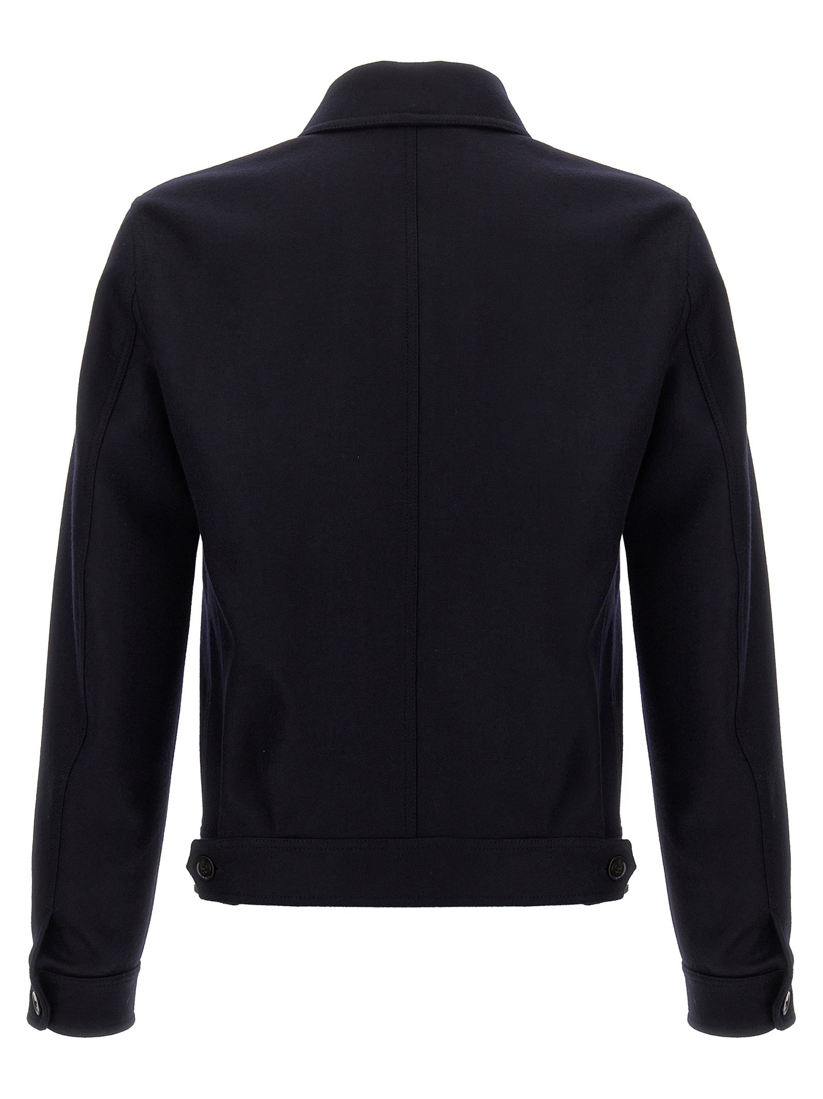 Tom Ford 'Light Melton Officer' Jacket