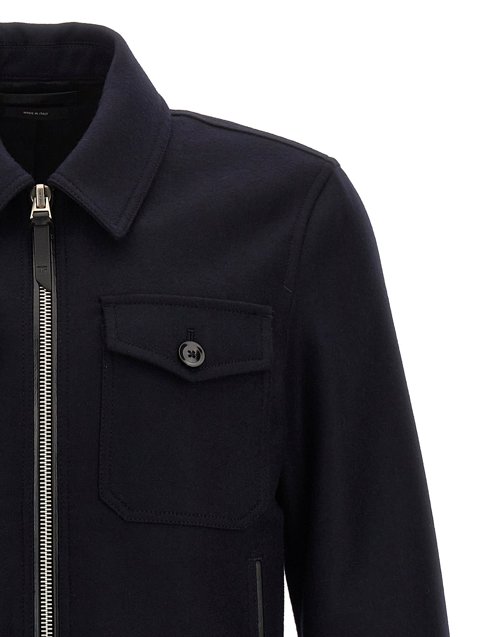 Tom Ford 'Light Melton Officer' Jacket