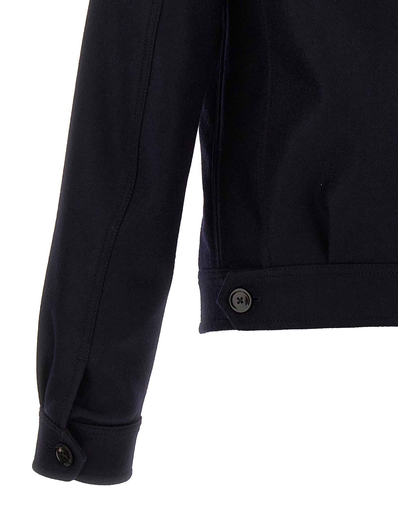 Tom Ford 'Light Melton Officer' Jacket