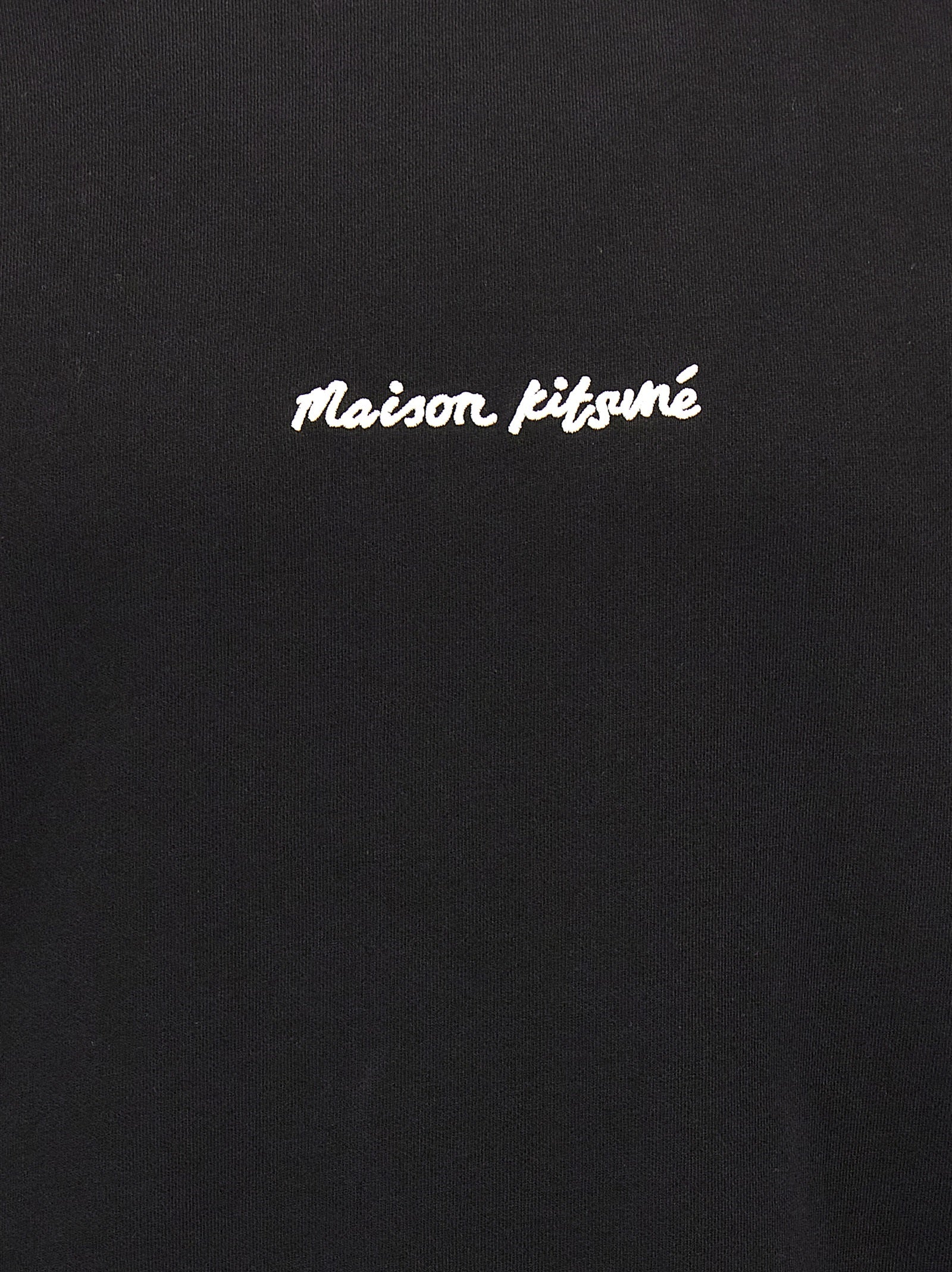 Maison Kitsune Logo Embroidery Sweatshirt