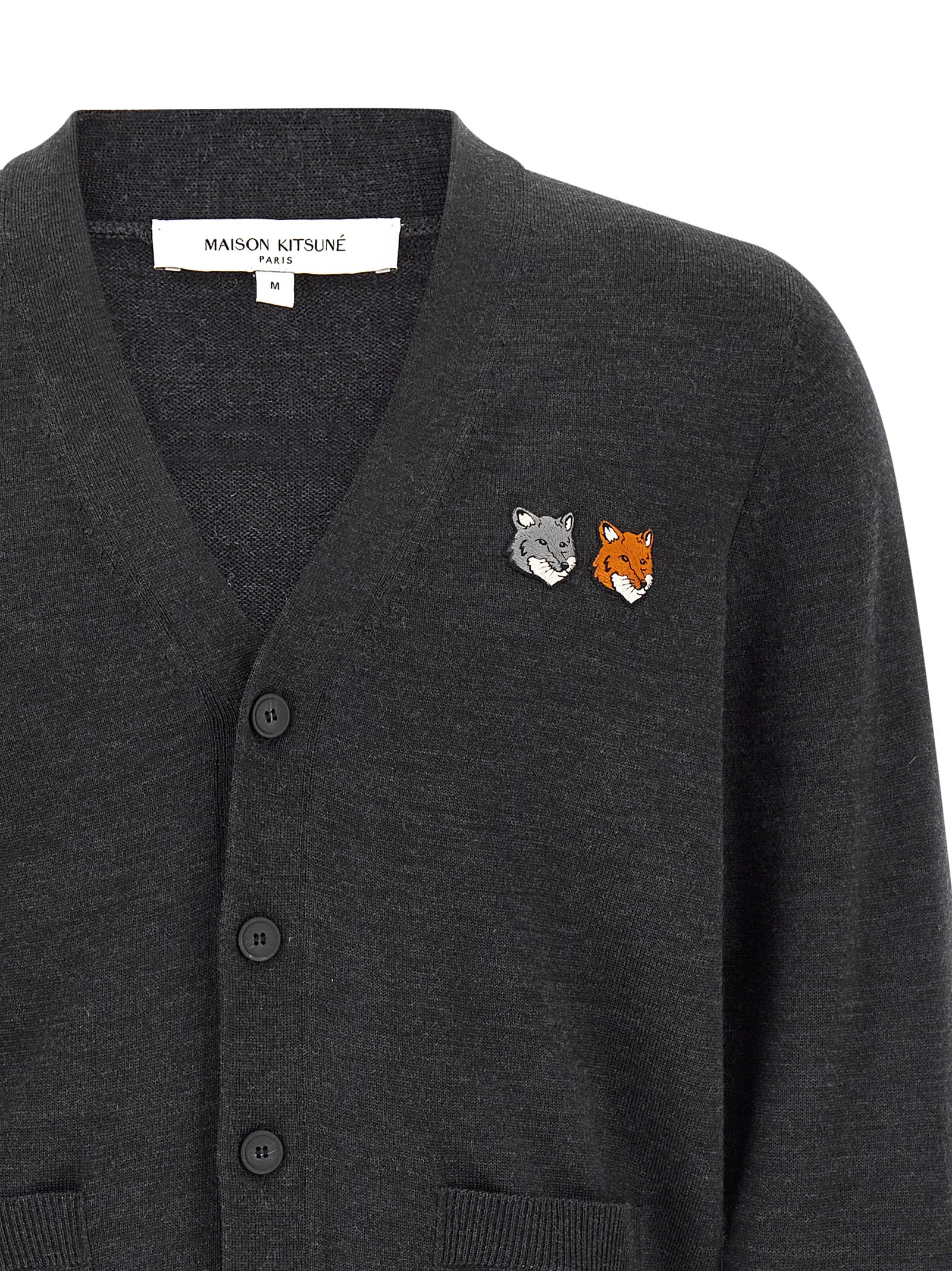 Maison Kitsune 'Double Fox' Cardigan