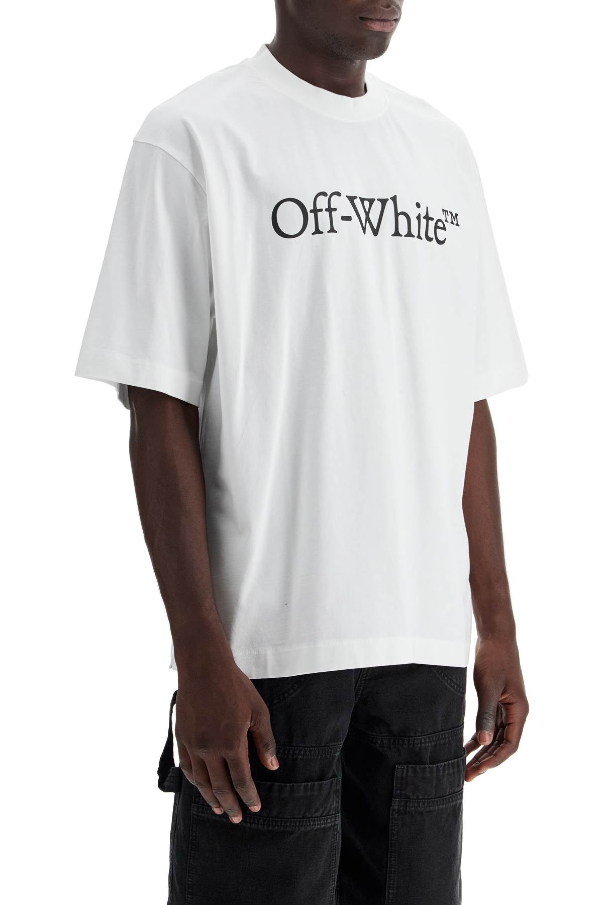 Off-White Oversized T-Shirt With