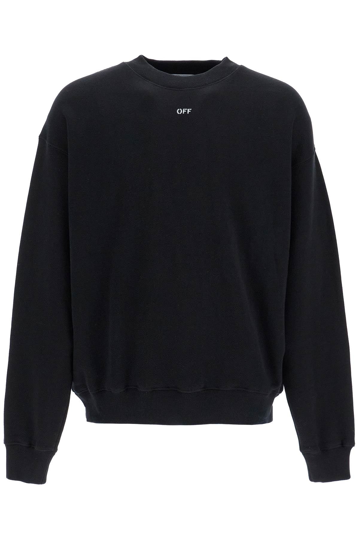 Off-White Off Printed Crewneck Sweatshirt