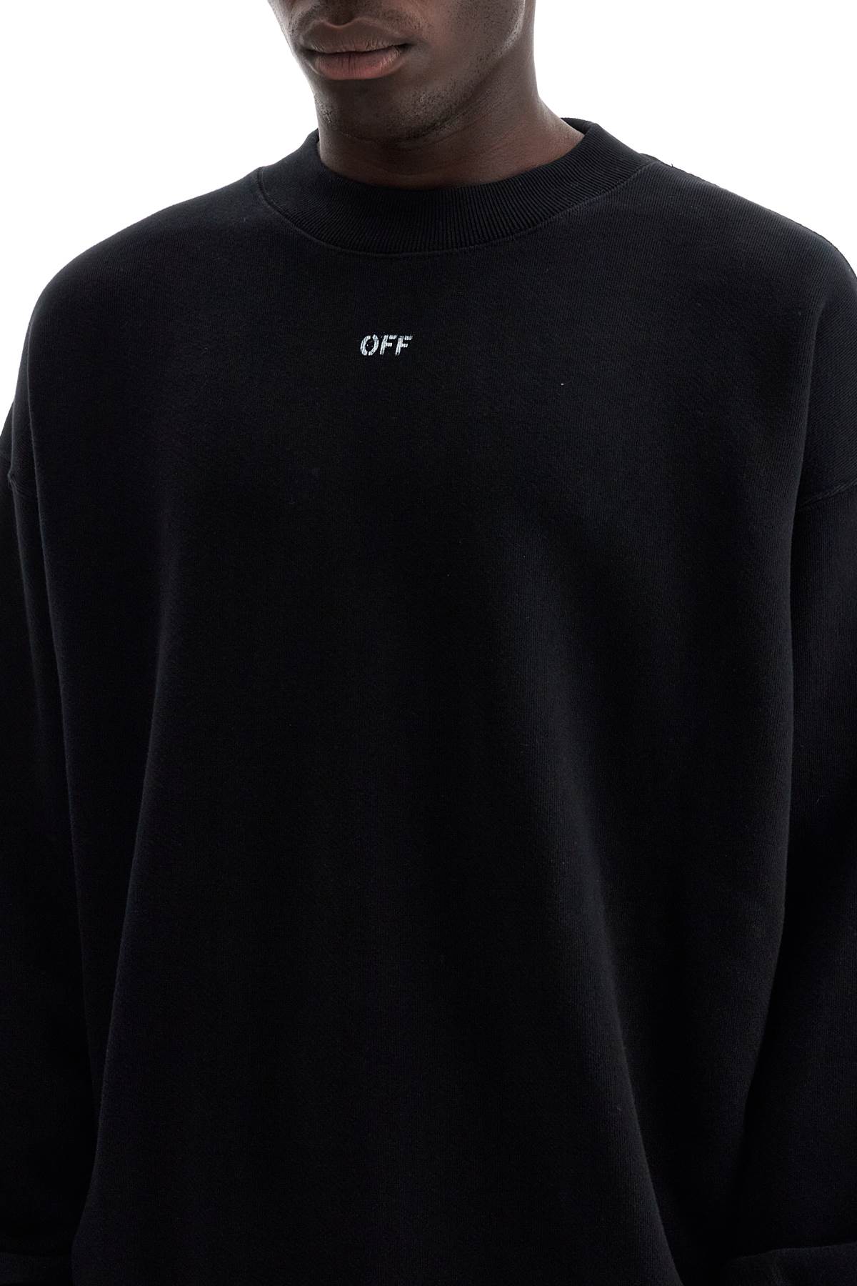 Off-White Off Printed Crewneck Sweatshirt