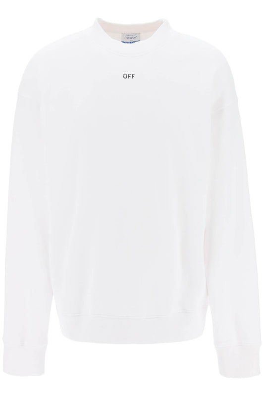 Off-White Skate Sweatshirt With Off Logo White