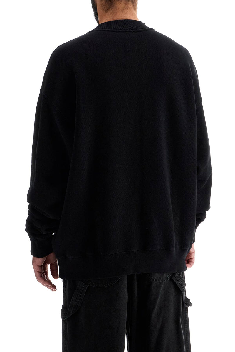 Off-White Oversized Crewneck Black