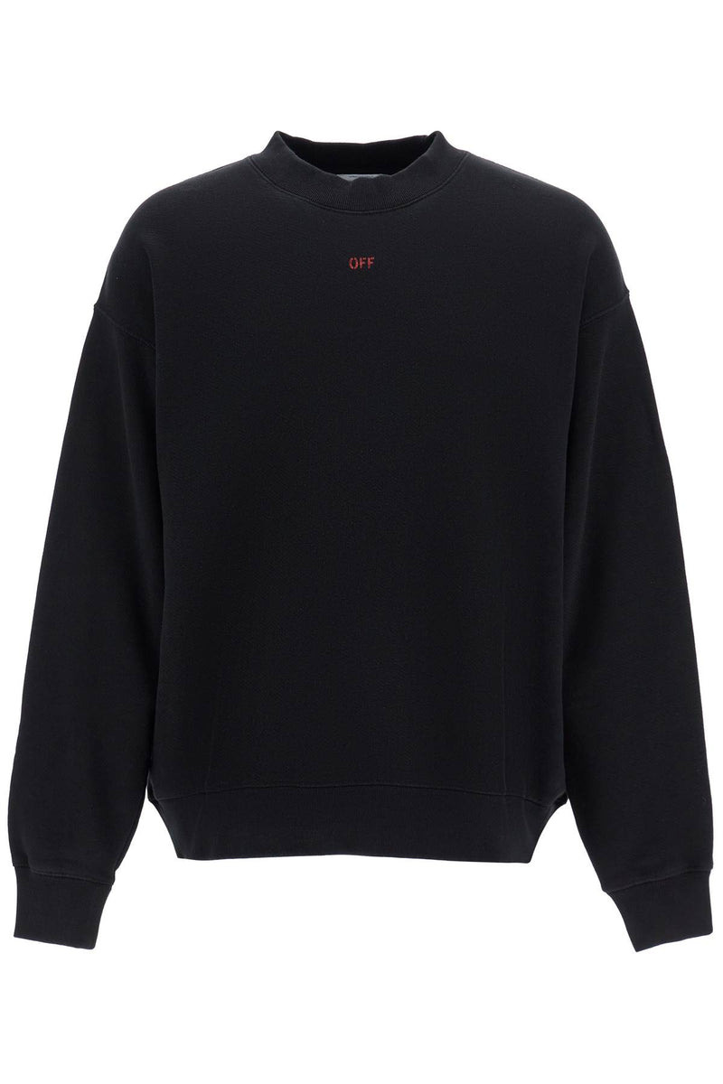 Off-White Oversized Crewneck Black