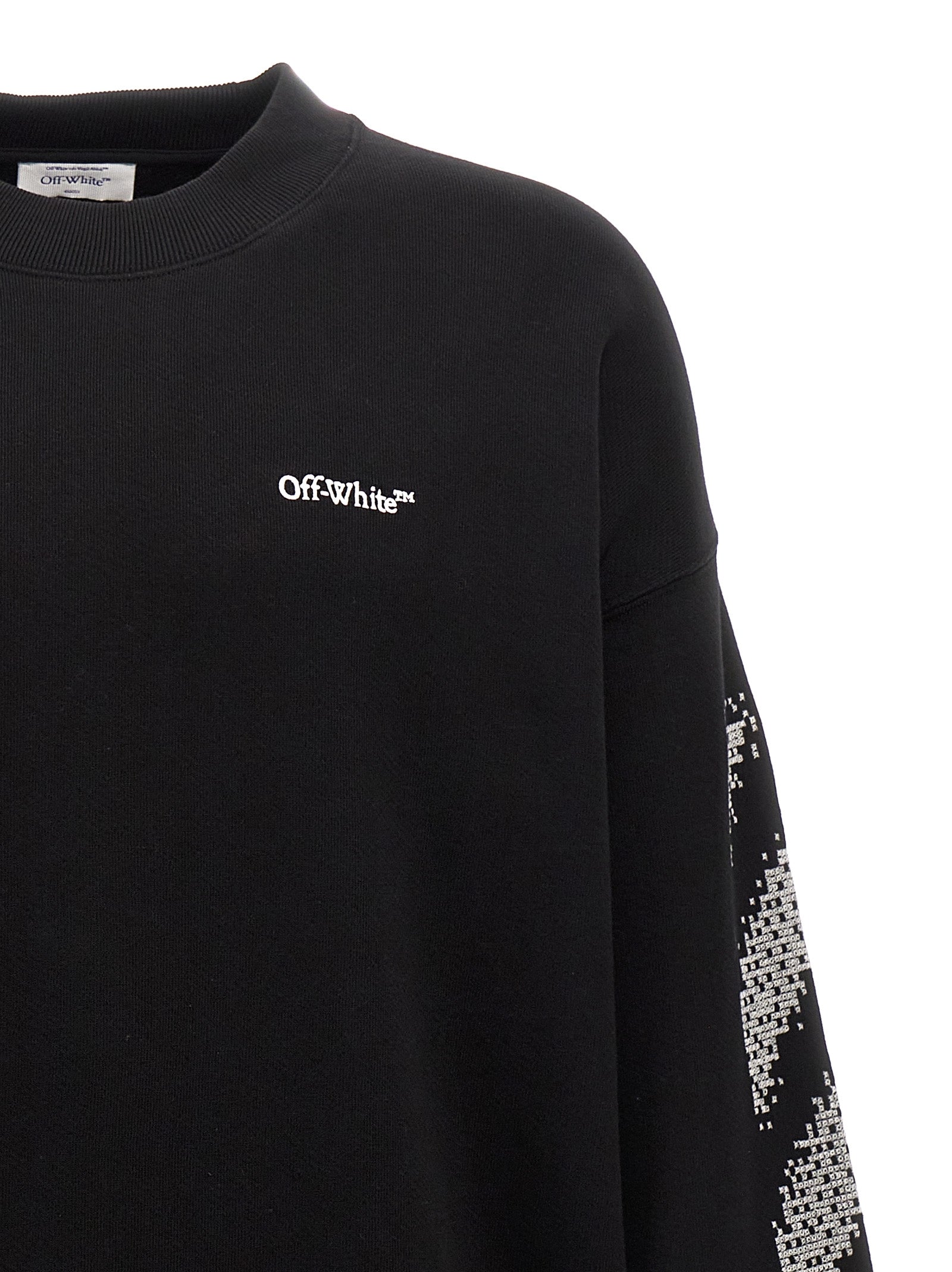 Off-White 'Pixel Diag Skate' Sweatshirt