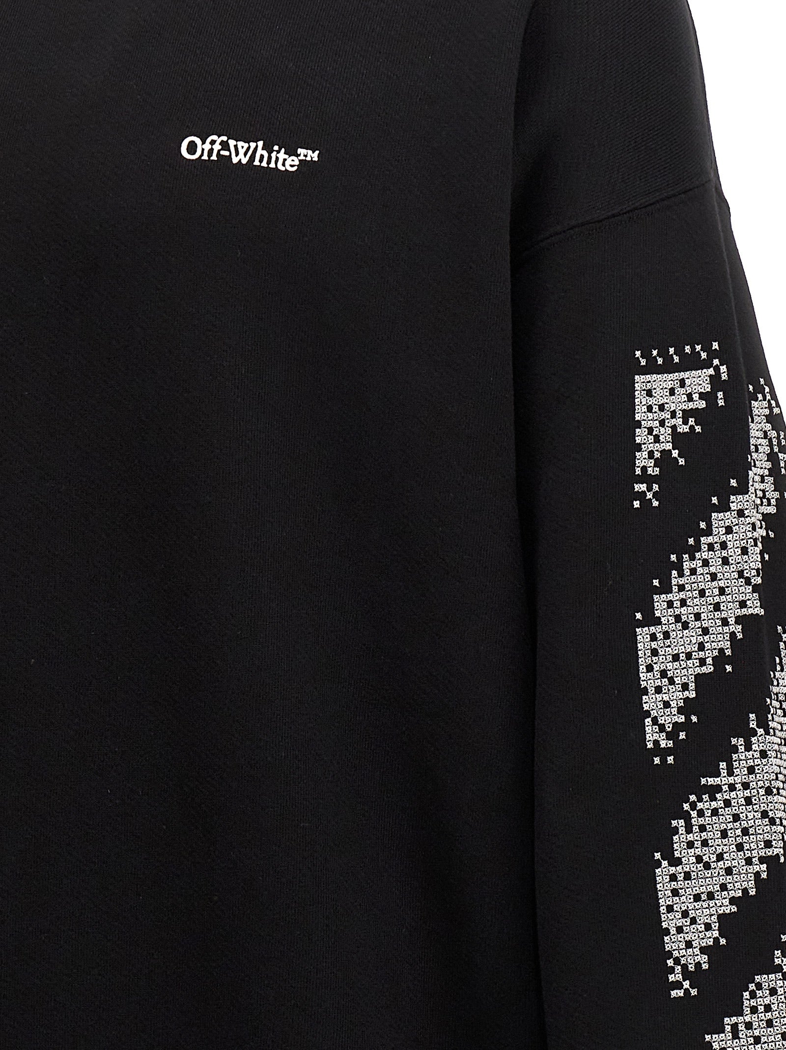 Off-White 'Pixel Diag Skate' Sweatshirt