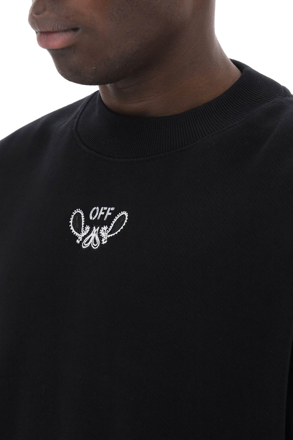 Off-White 'Arrow Bandana Crewneck Sweat