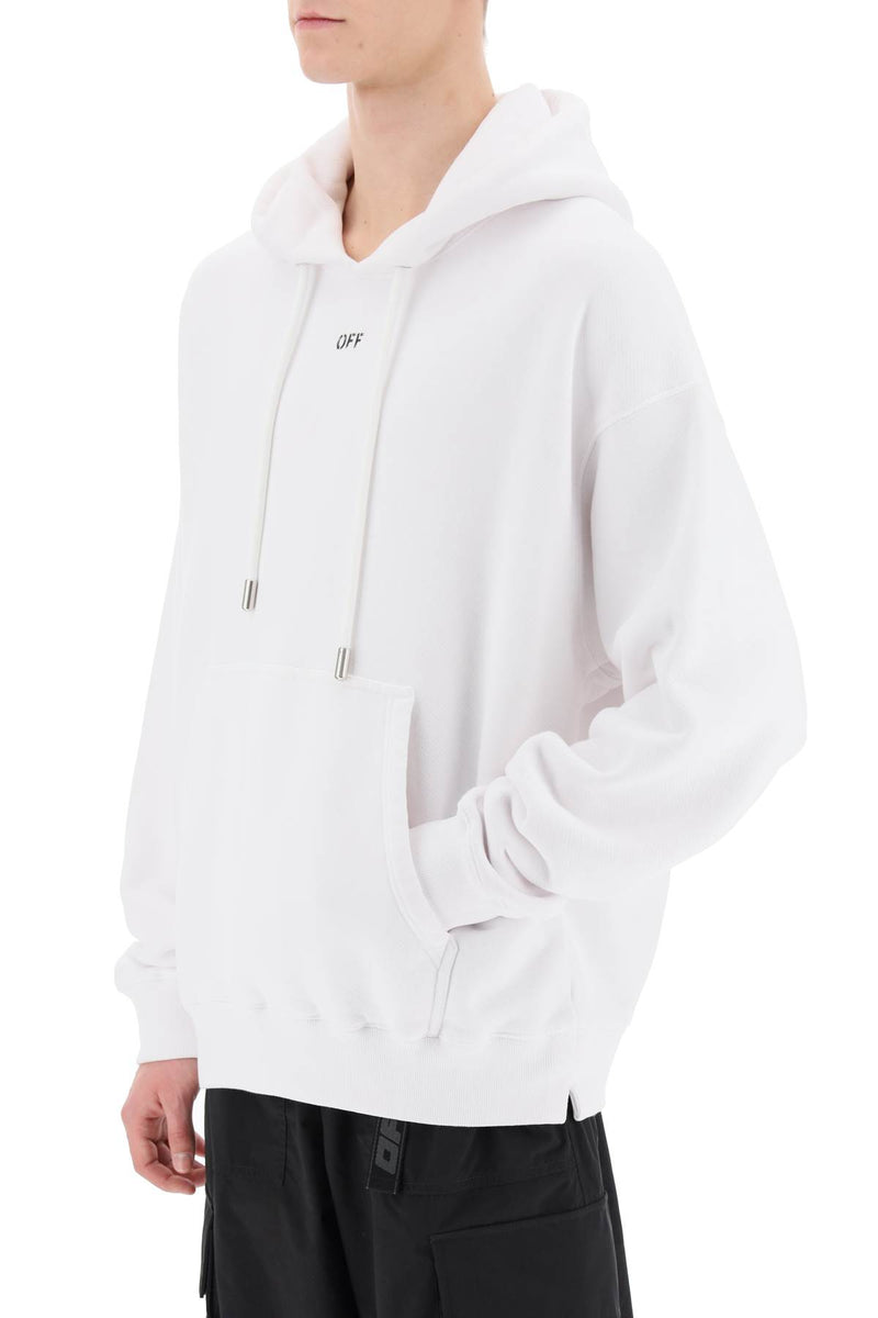 Off-White Skate Hoodie With Off Logo White