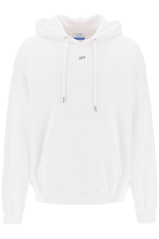 Off-White Skate Hoodie With Off Logo White