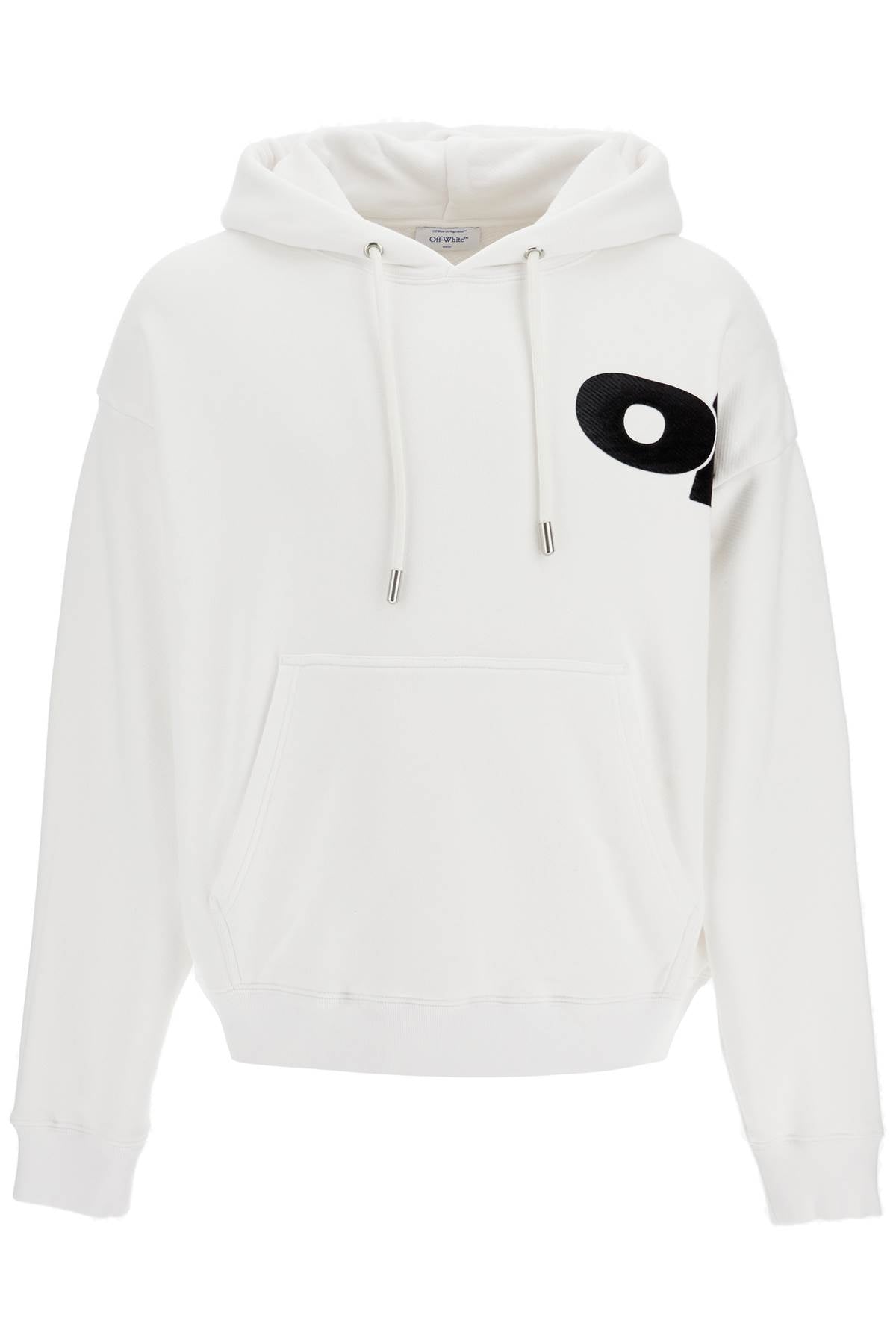 Off-White Hooded Sweatshirt With Shared