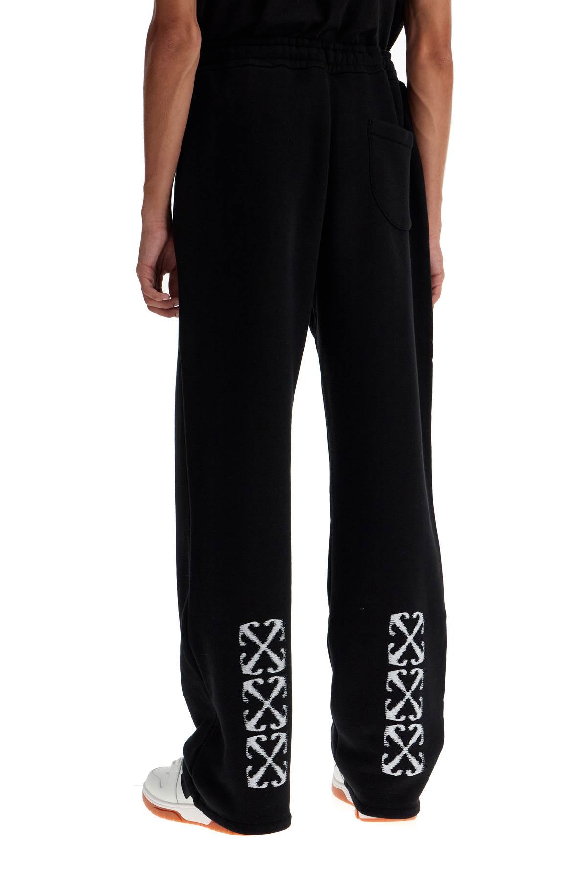 Off-White Jogger Pants With Windy