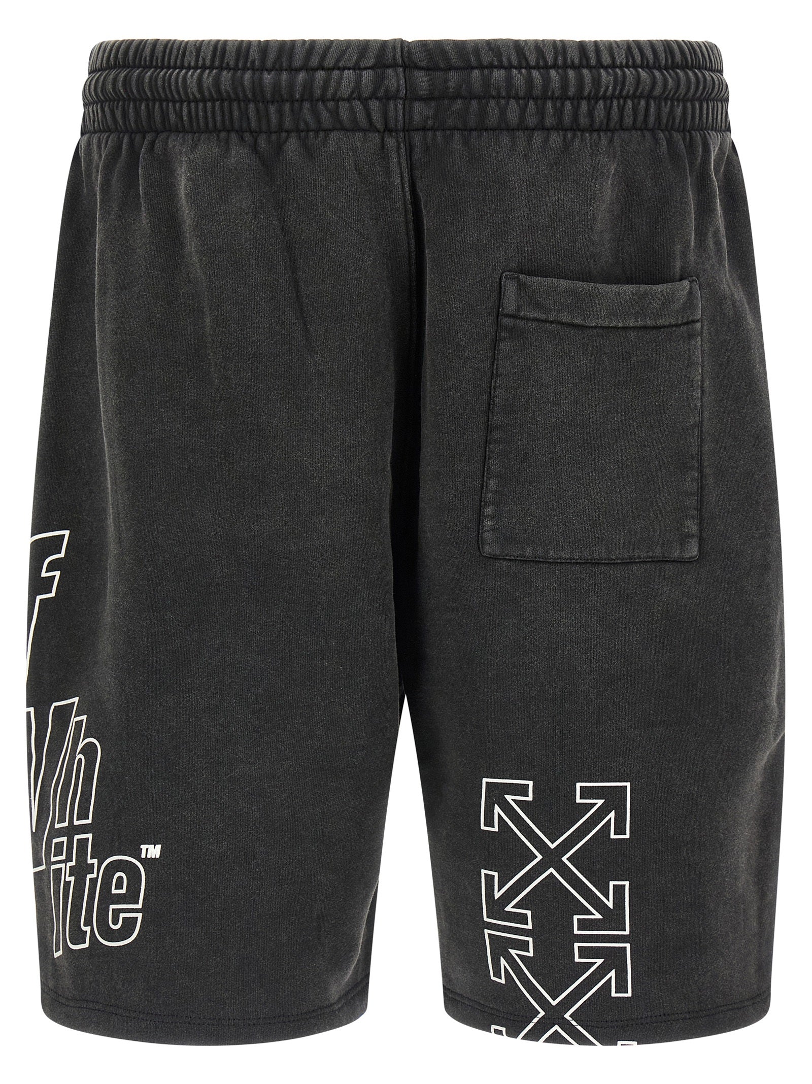 Off-White 'Outline Arrow Skate' Bermuda Shorts