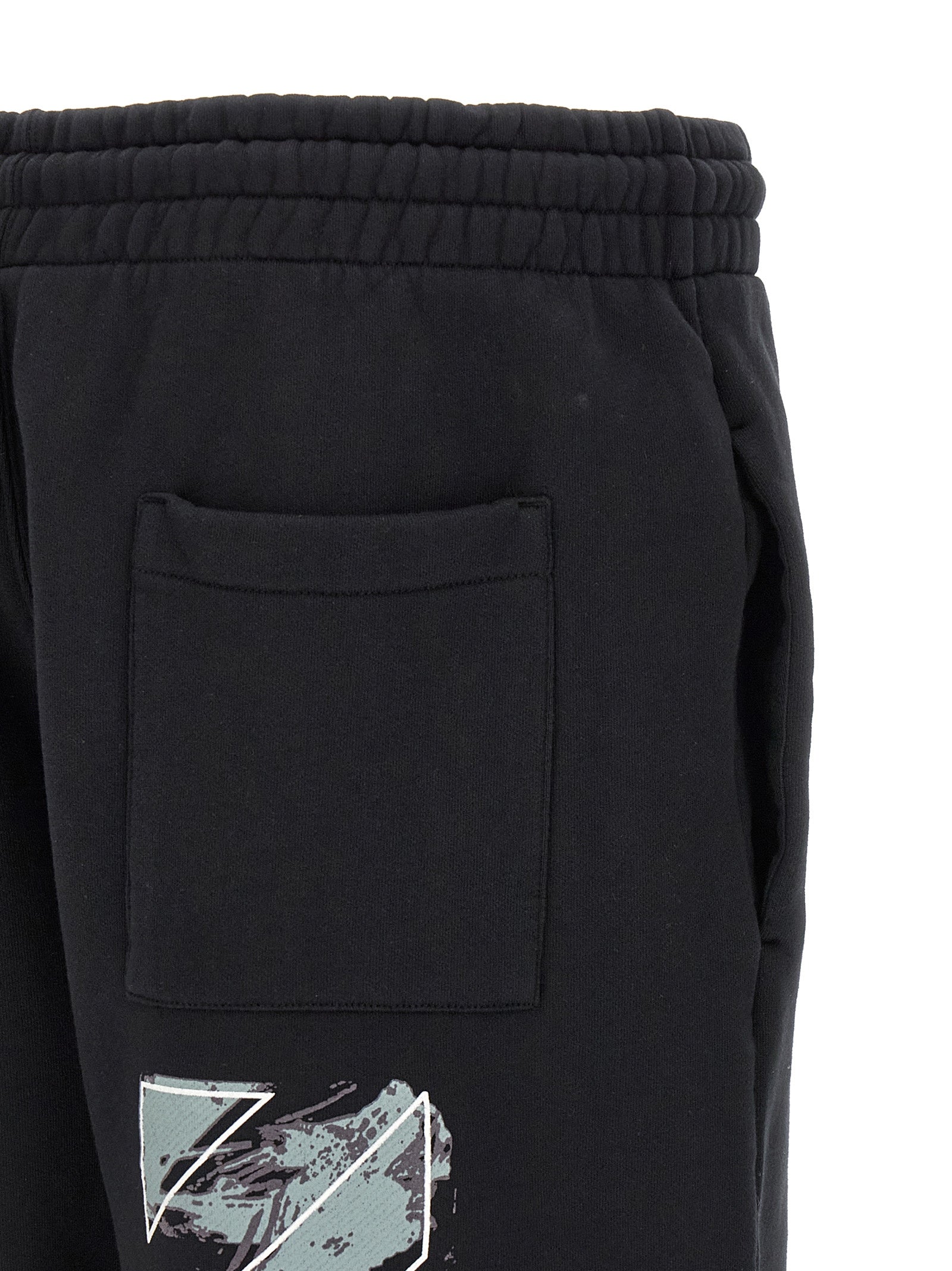 Off-White 'Paint Diag Skate' Bermuda Shorts