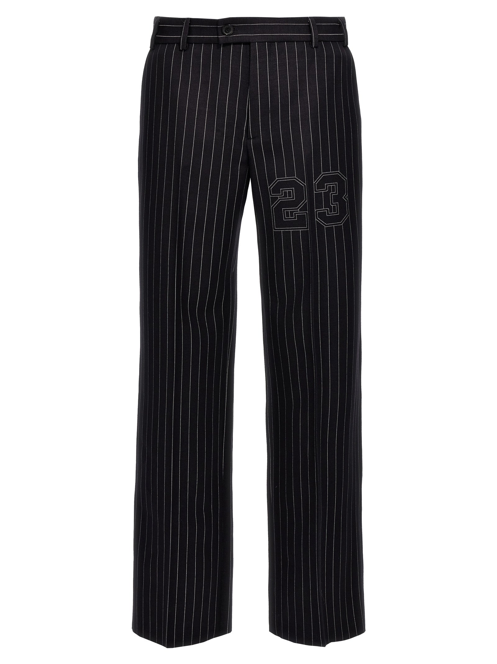 Off-White '23 Pinstripes' Trousers