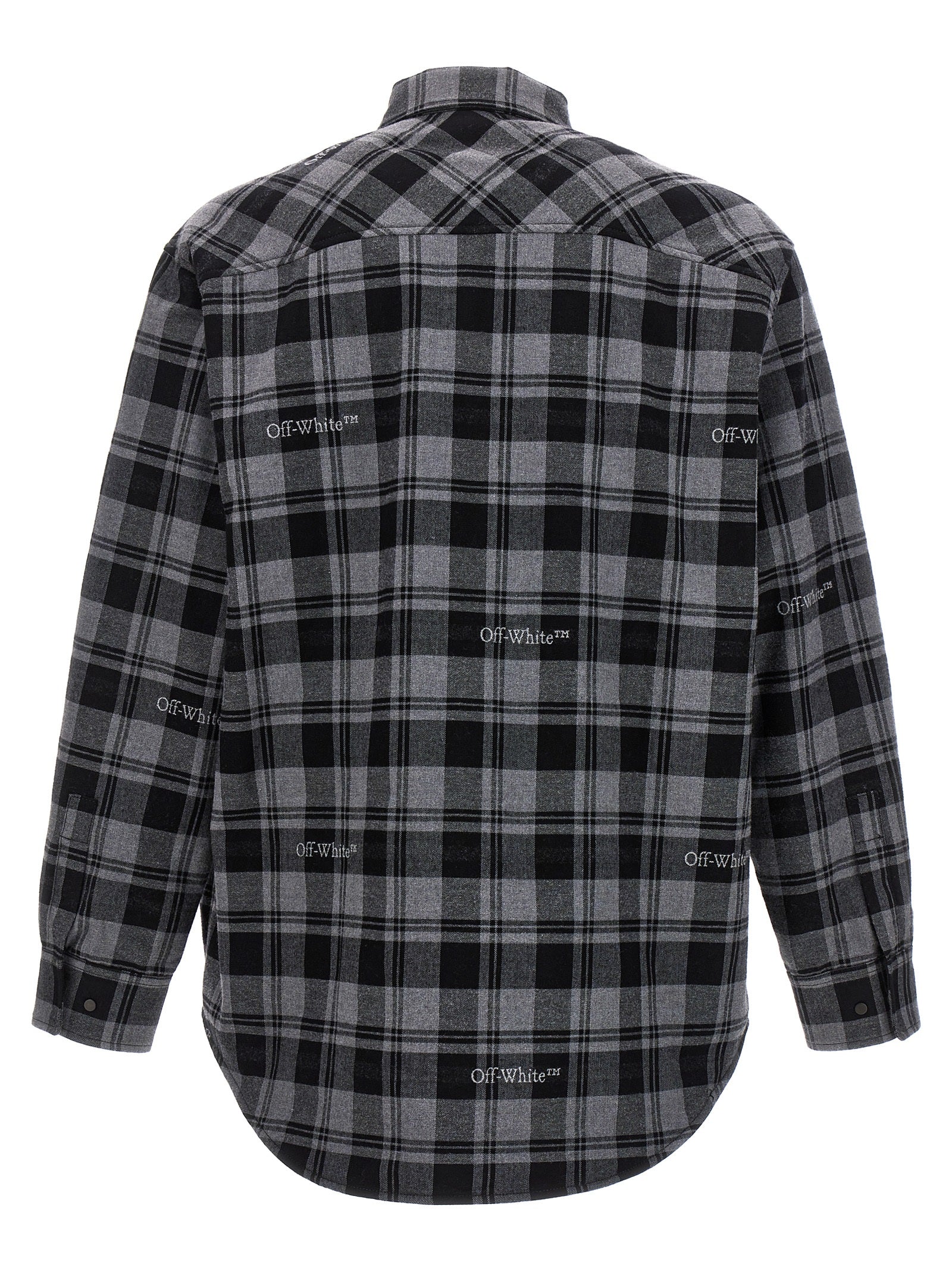 Off-White 'Check Flannel Padded' Jacket