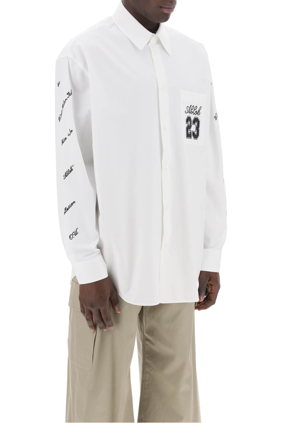 Off-White Oversized Shirt With