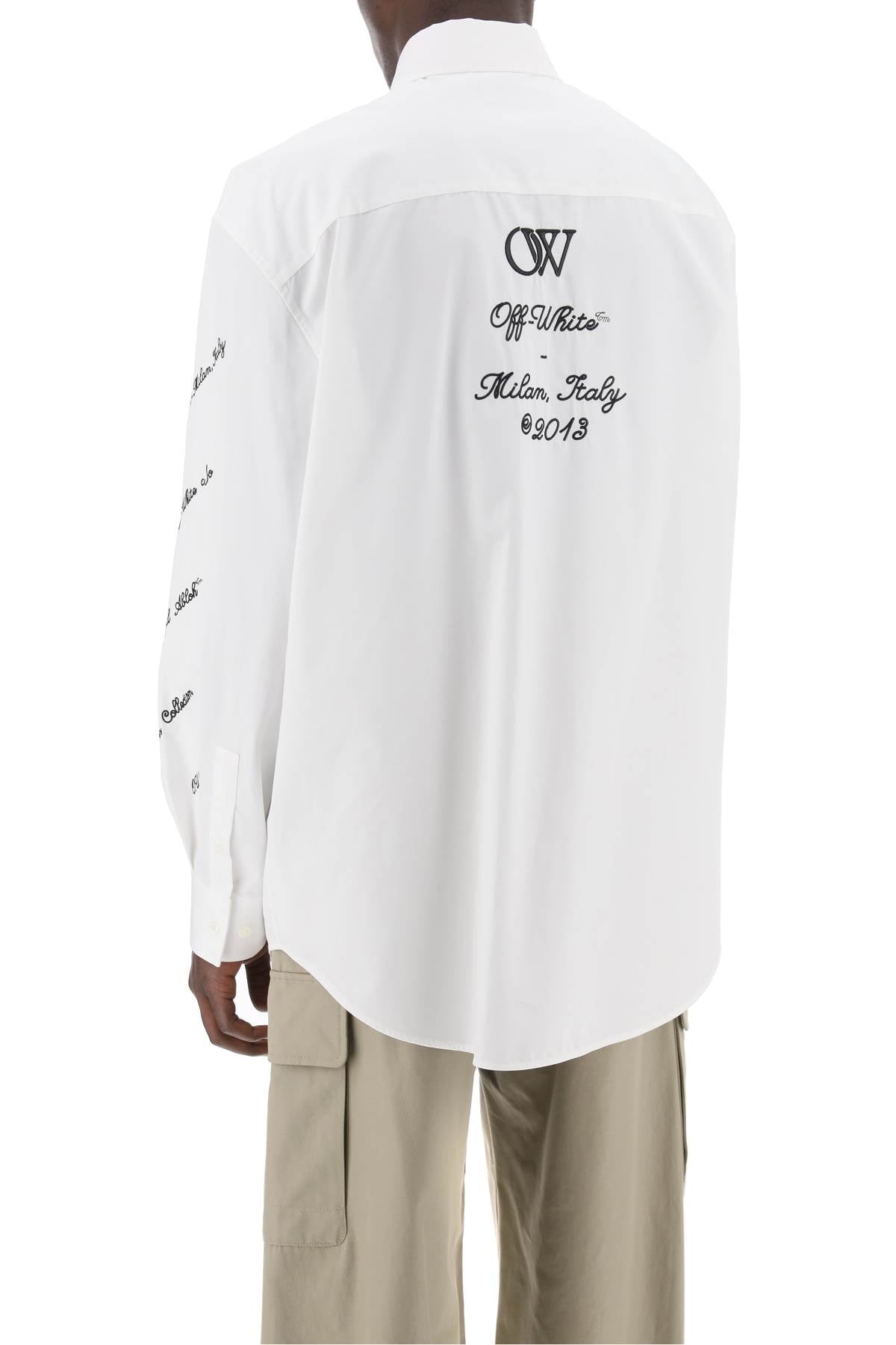 Off-White Oversized Shirt With