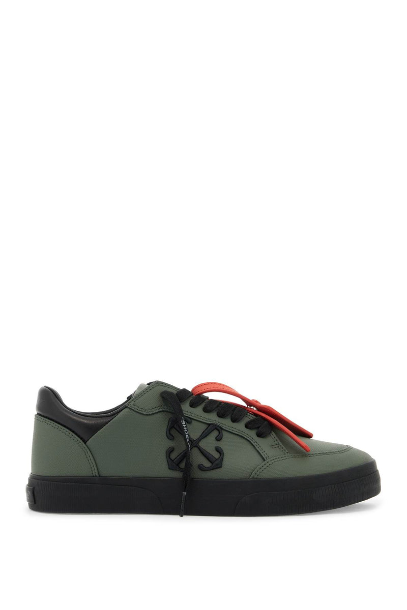 Off-White Low Vulcanized Sneakers Green