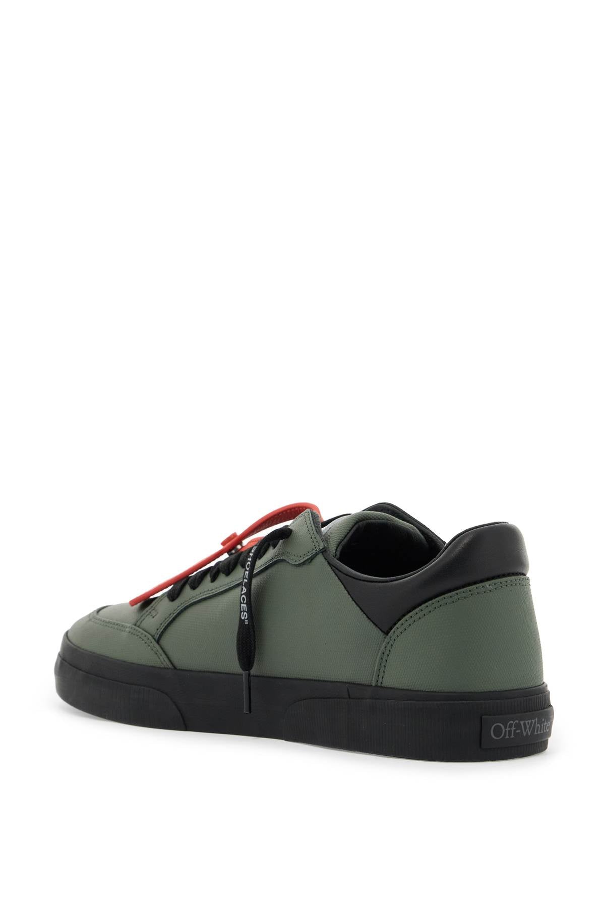 Off-White Low Vulcanized Sneakers Green