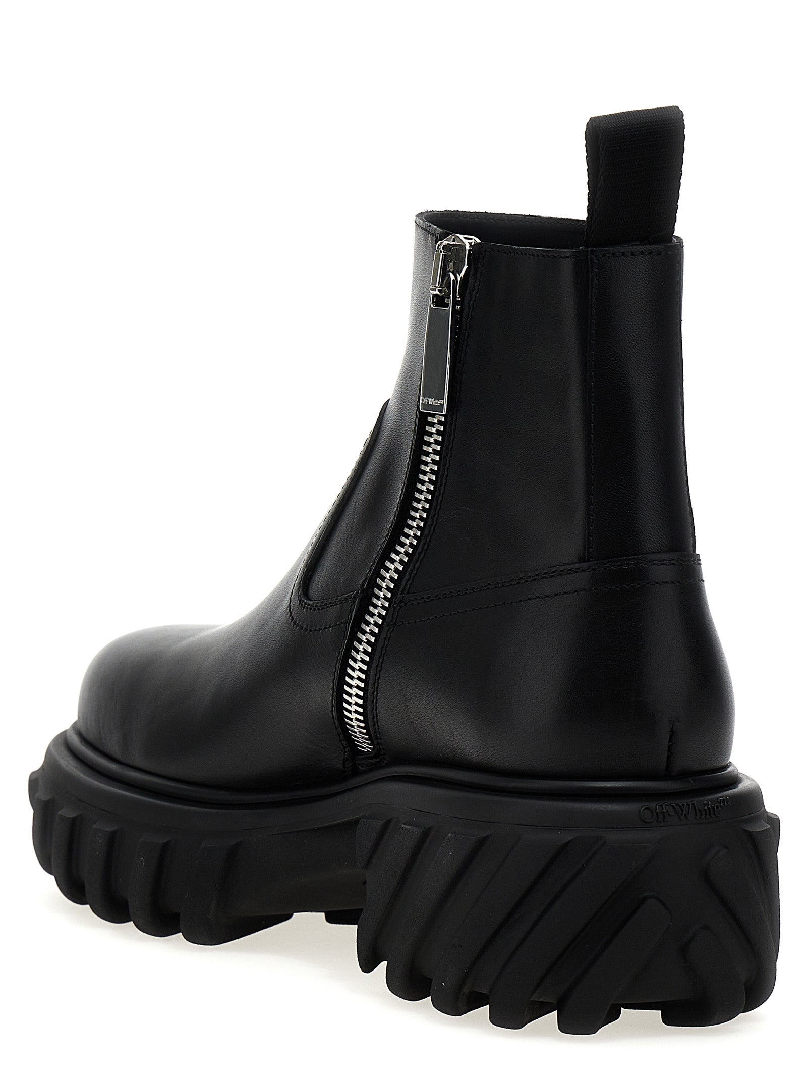 Off-White 'Tractor Motor' Ankle Boots