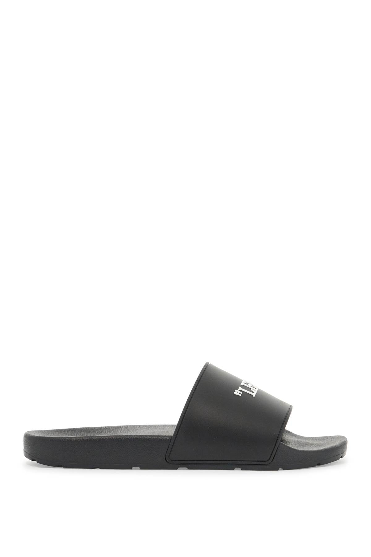 Off-White Rubber Slides For Left And Right