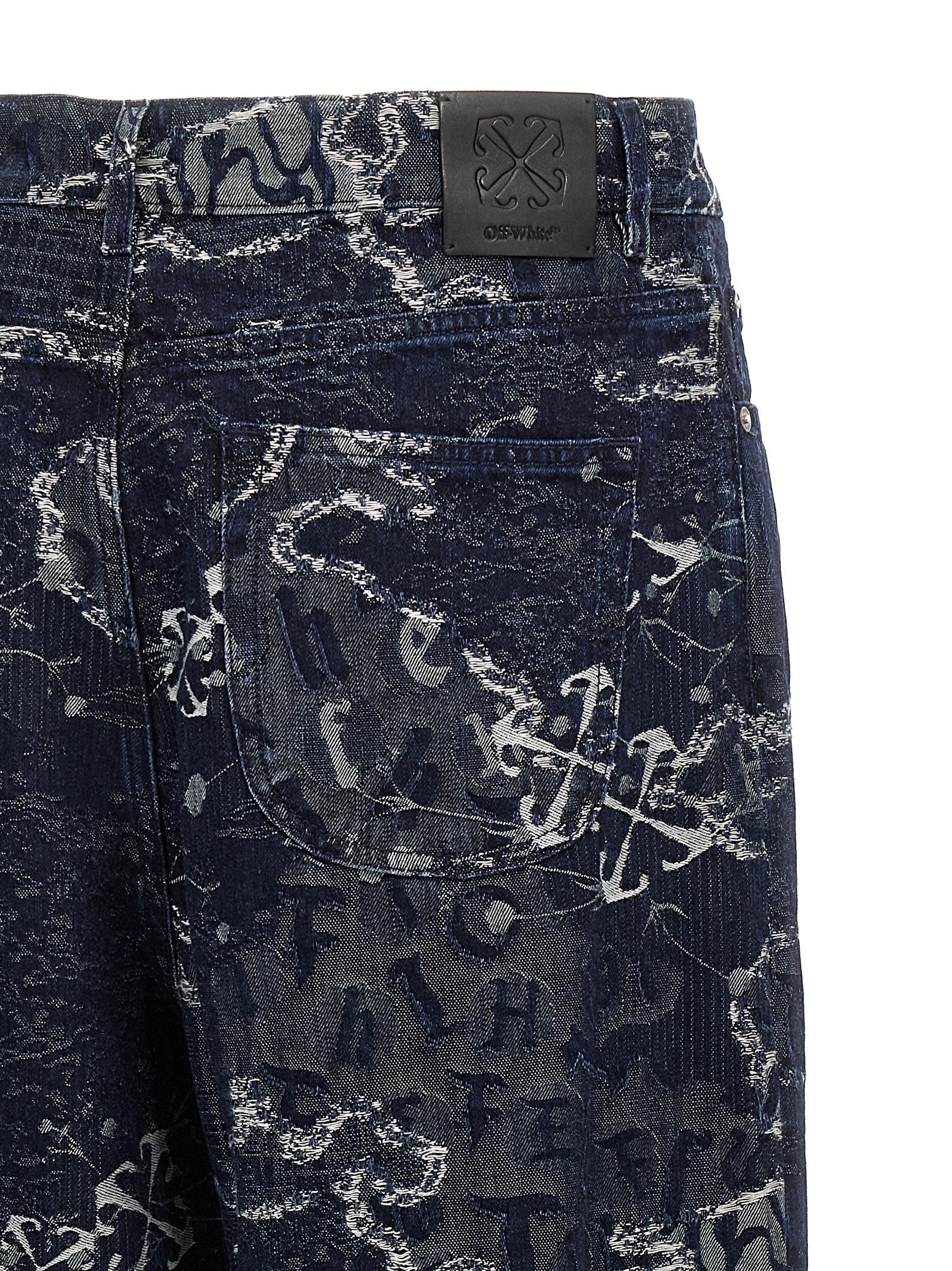 Off-White 'Camo Jacq Straight' Jeans