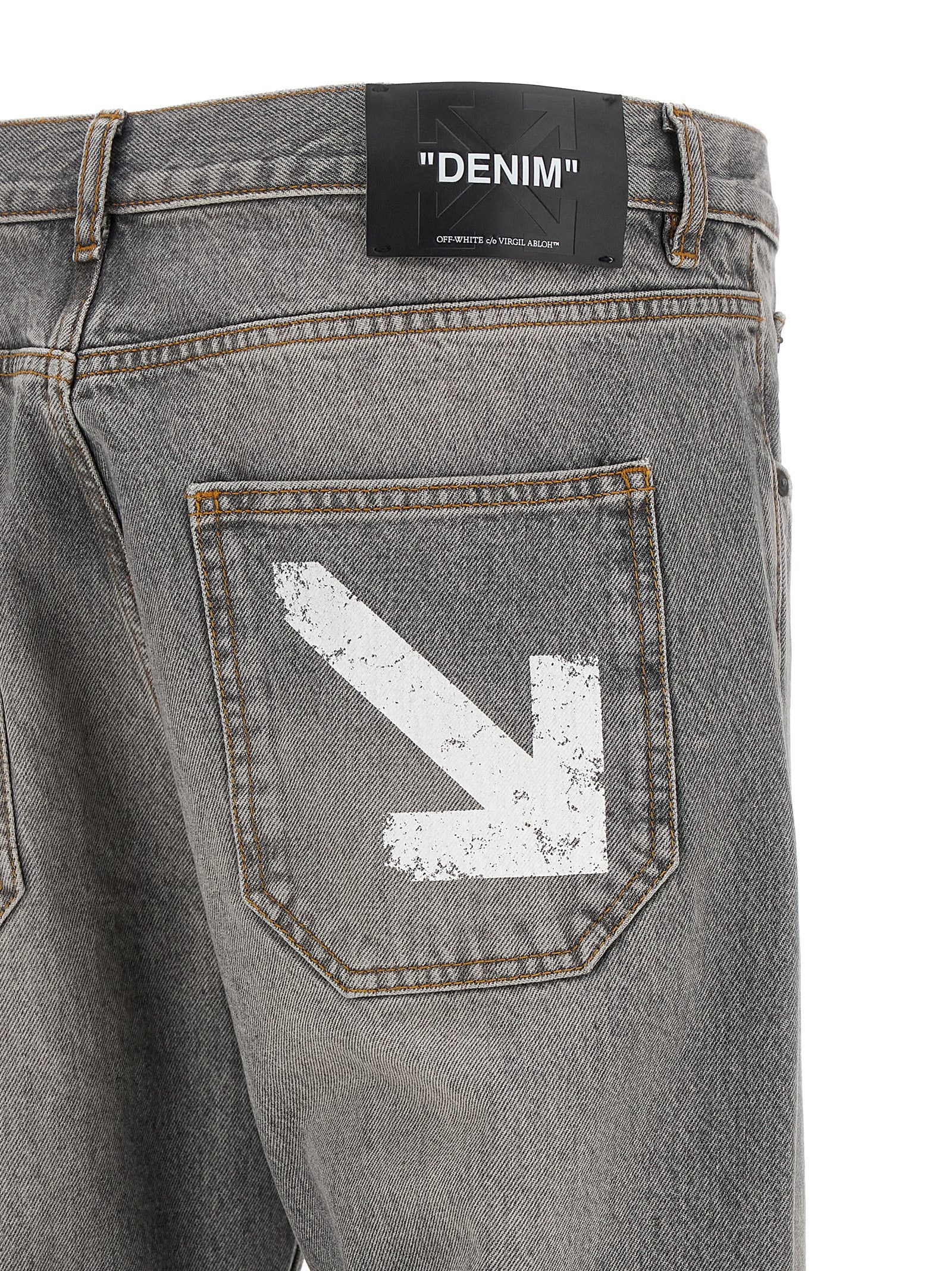 Off-White 'Half Arrow Diag Slim' Jeans